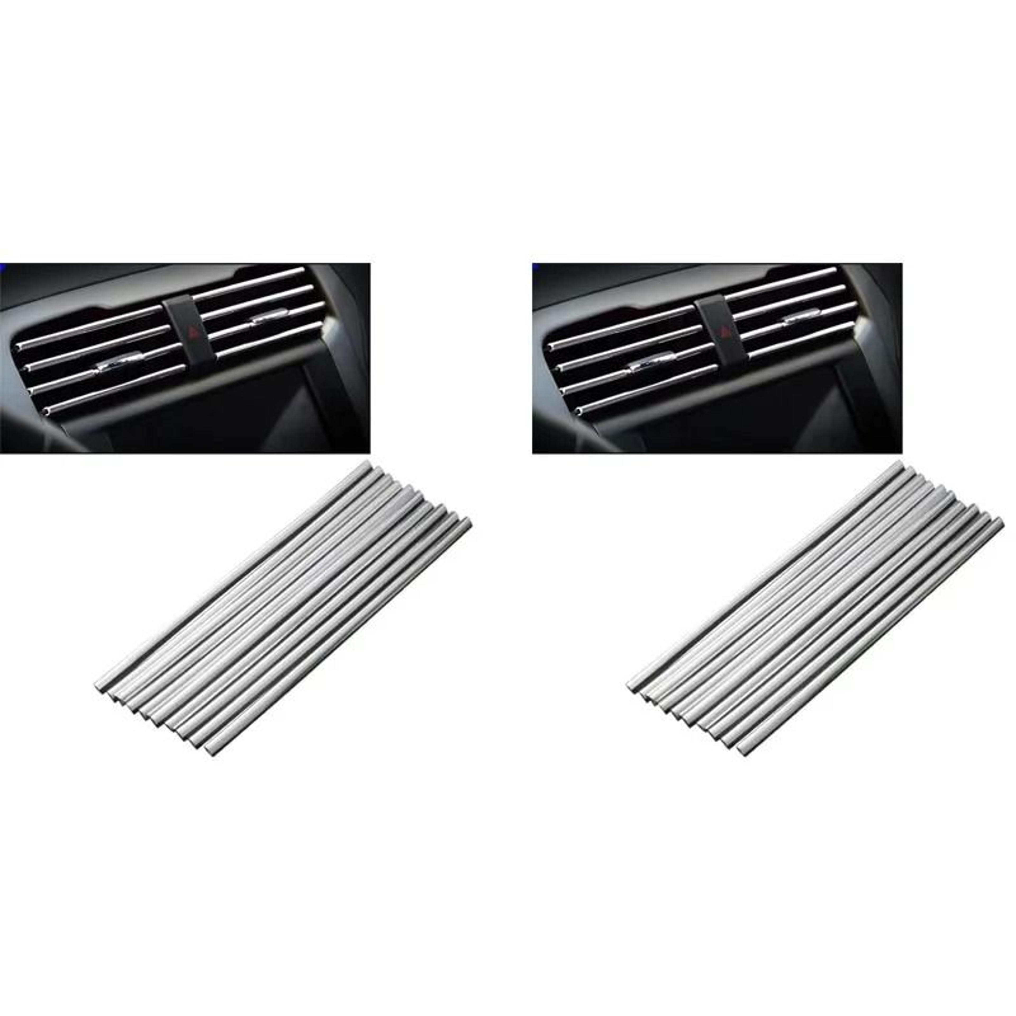 Universal U Shaped Car Air Vent Decorative Trim Strips For Stylish Interiors 9