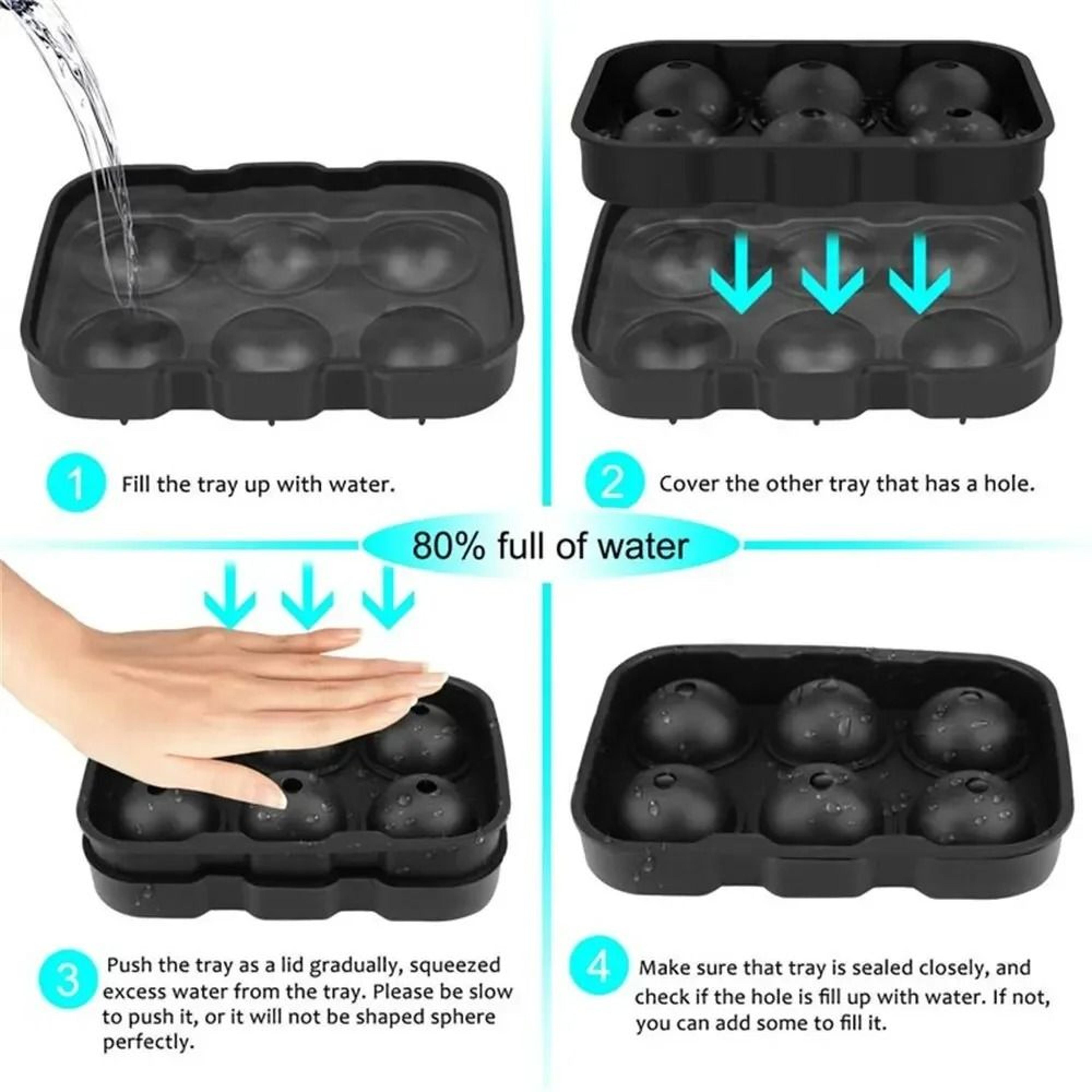 Slow Melt Large Ice Cube And Sphere Mold 5