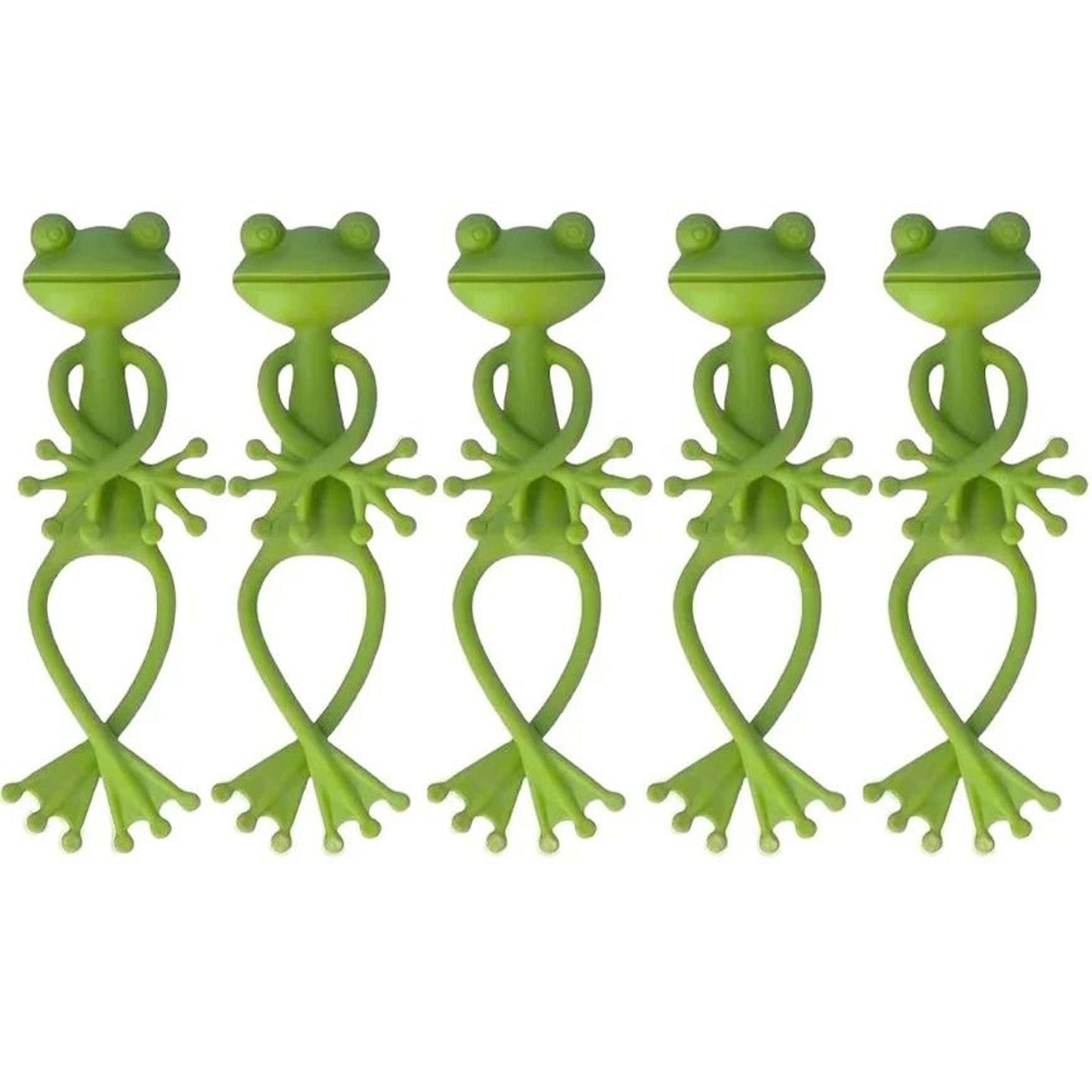 Cute Frog Plant Support Clips For Climbing Vines Pots And Garden Decor 3