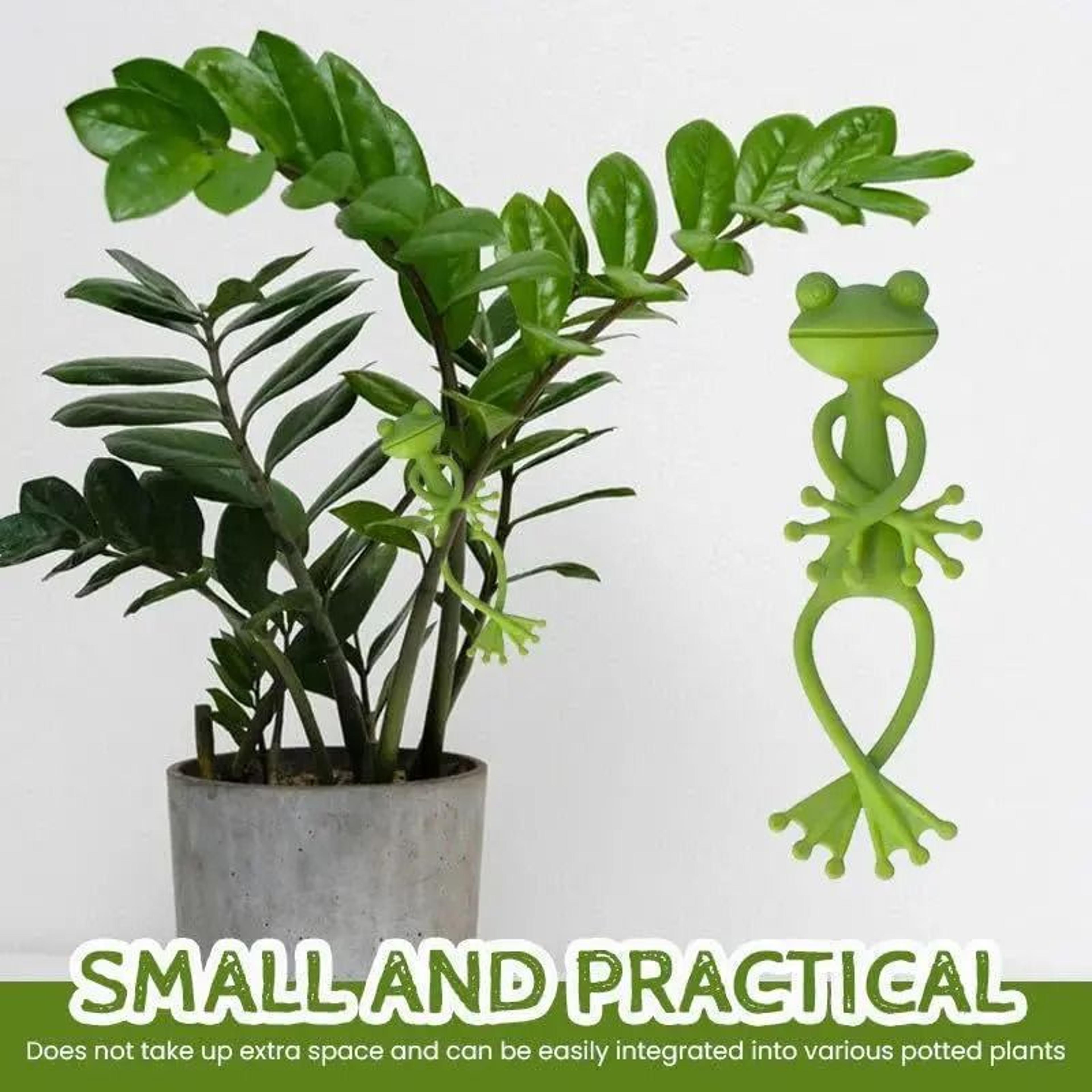 Cute Frog Plant Support Clips For Climbing Vines Pots And Garden Decor 5