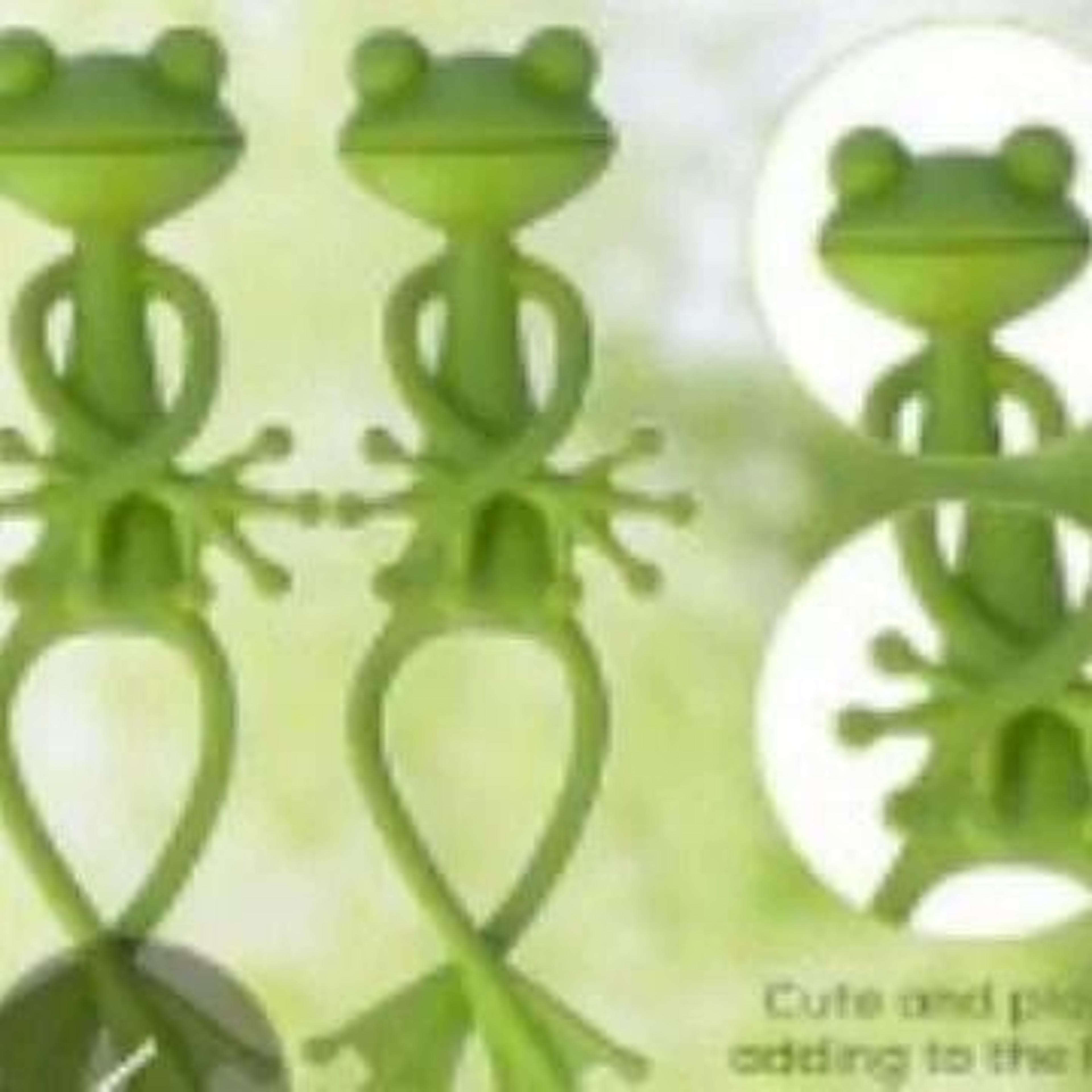 Cute Frog Plant Support Clips For Climbing Vines Pots And Garden Decor 7