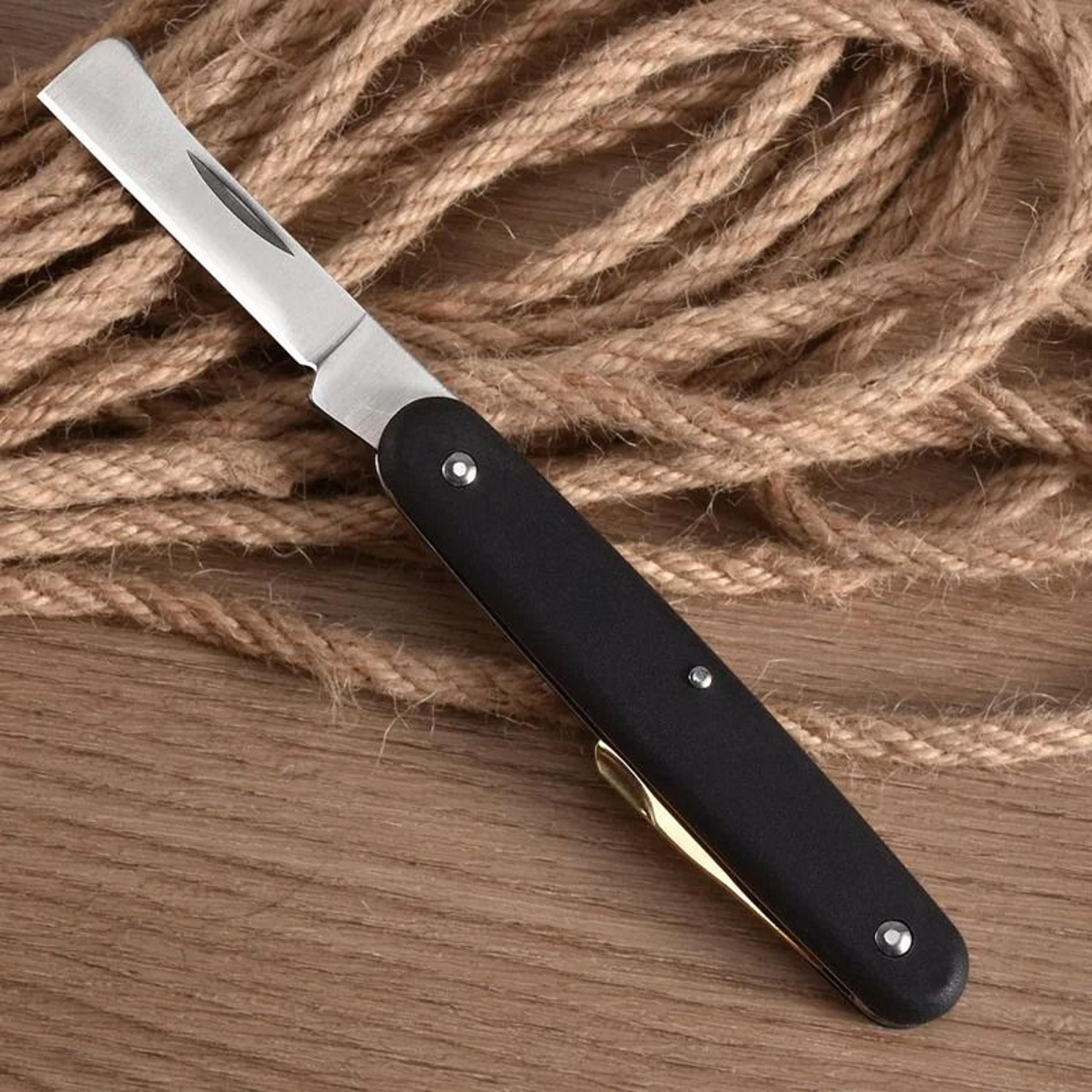Professional Stainless Steel Grafting Knife For Fruit Trees Bonsai Budding And Cutting 5