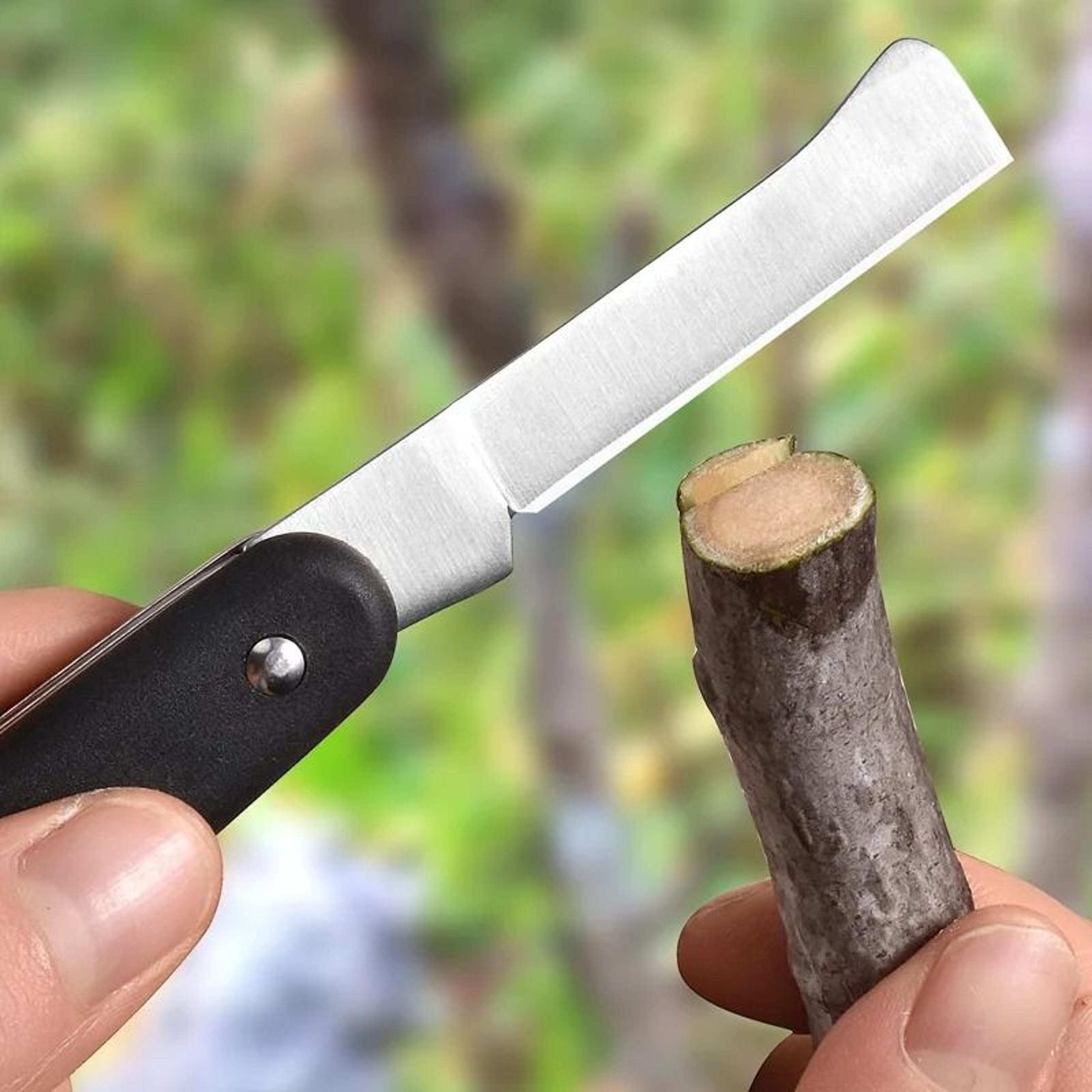 Professional Stainless Steel Grafting Knife For Fruit Trees Bonsai Budding And Cutting 7