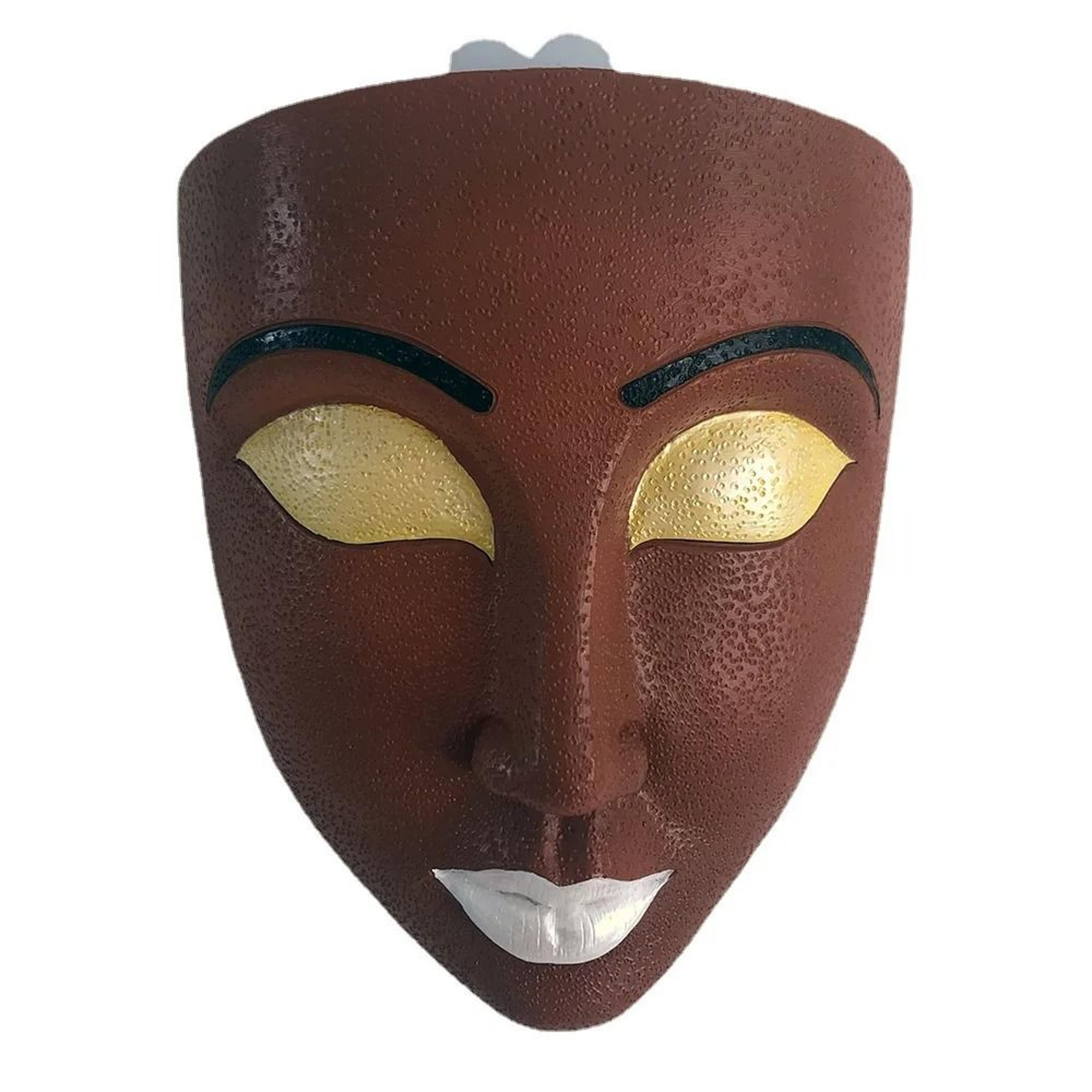 Human Face Resin Wall Planter For Indoor Outdoor Garden Plant Decor 7