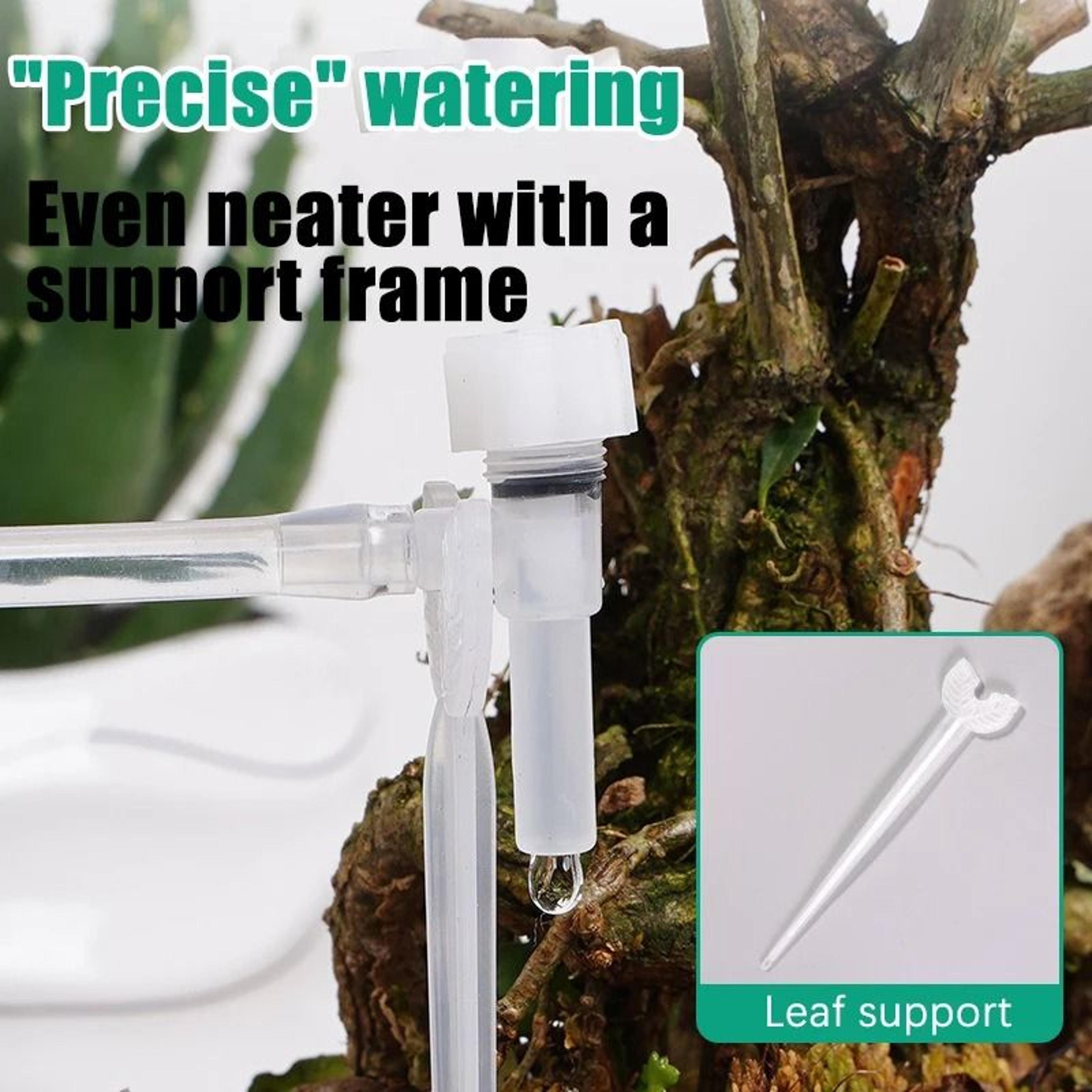 Adjustable Drip Irrigation Kit With 4 By 7mm Hose For Potted Plants 14