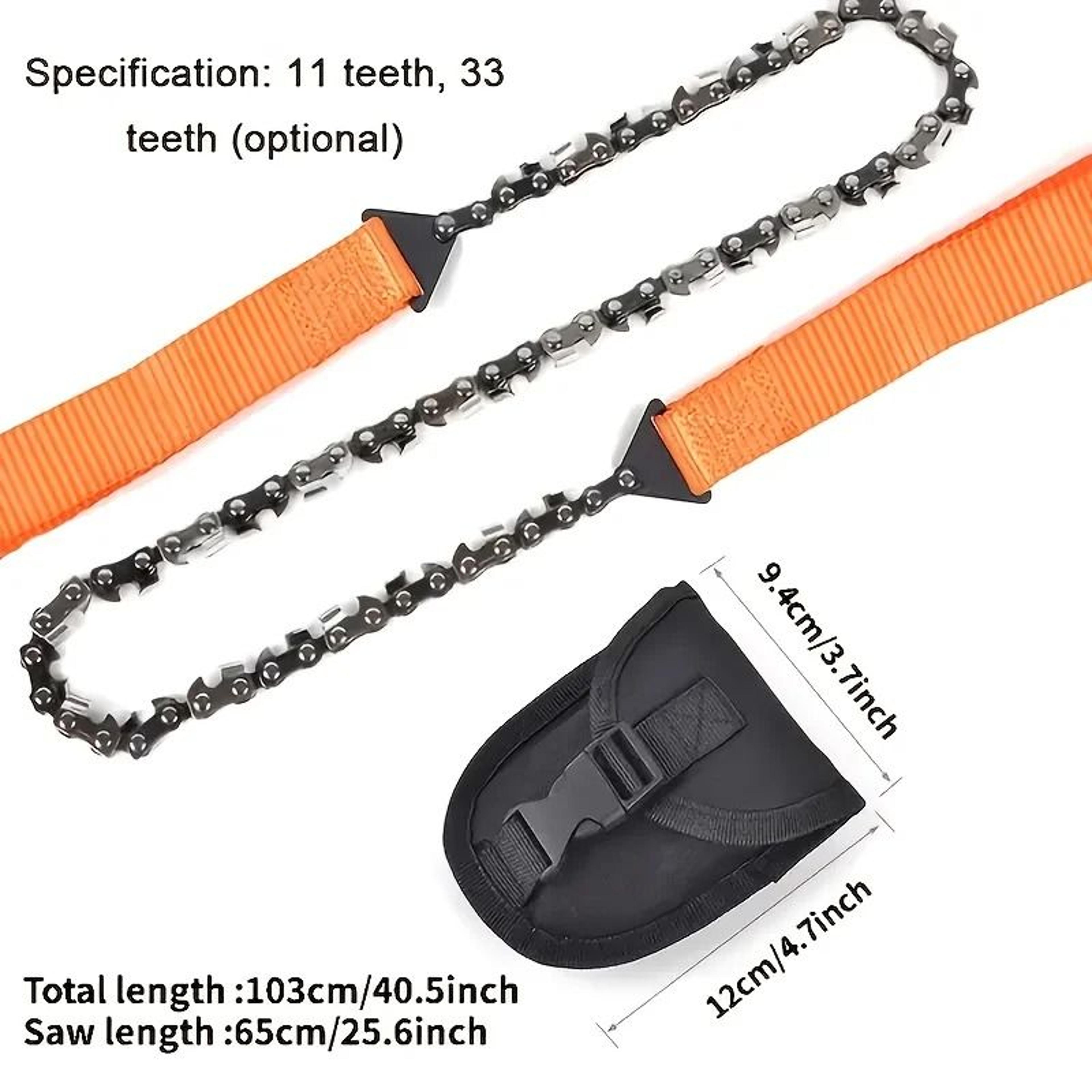 Portable Pocket Chainsaw For Camping And Tree Cutting 4