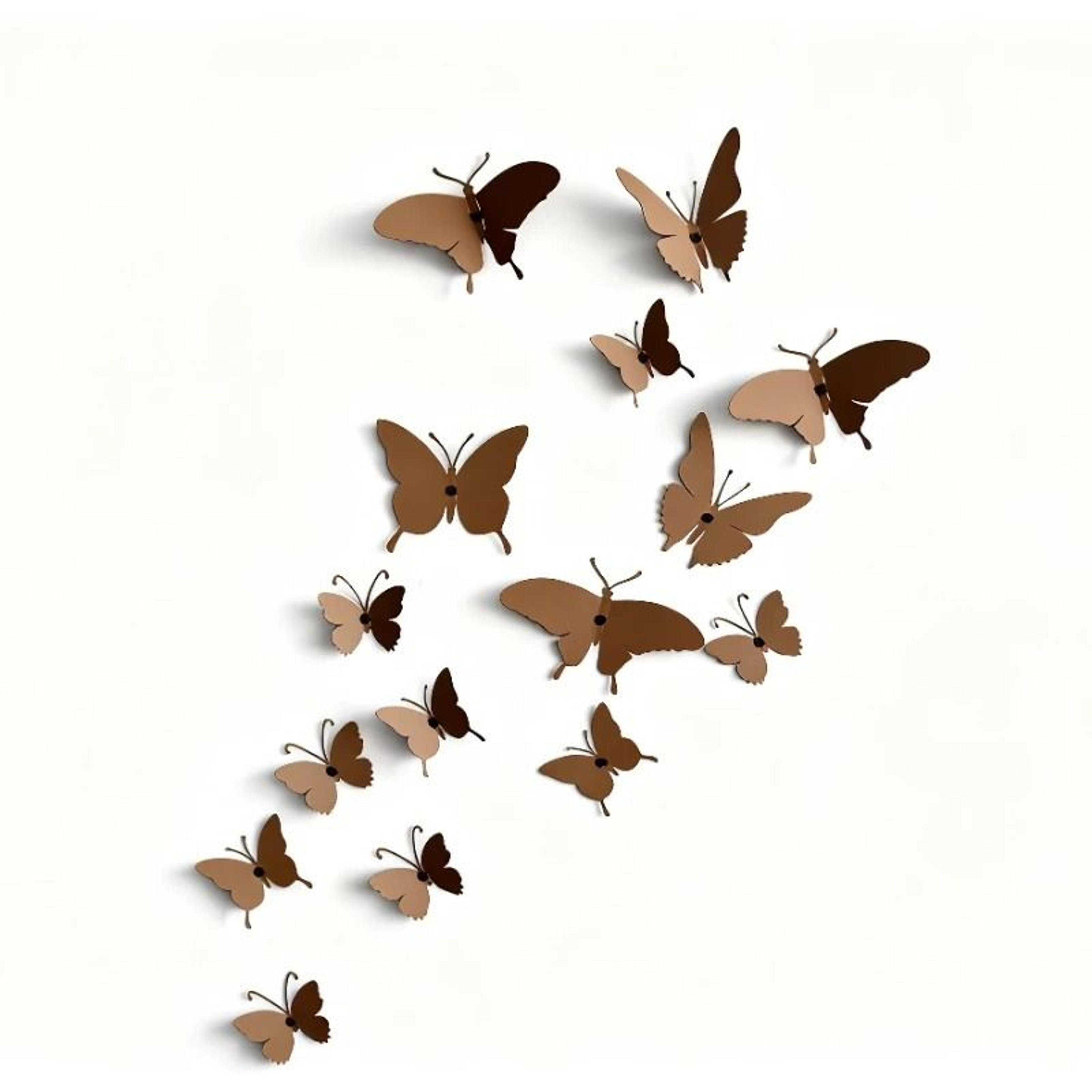 Decorative Metal Butterfly Wall Art For Garden Fence Patio And Courtyard Decor 2