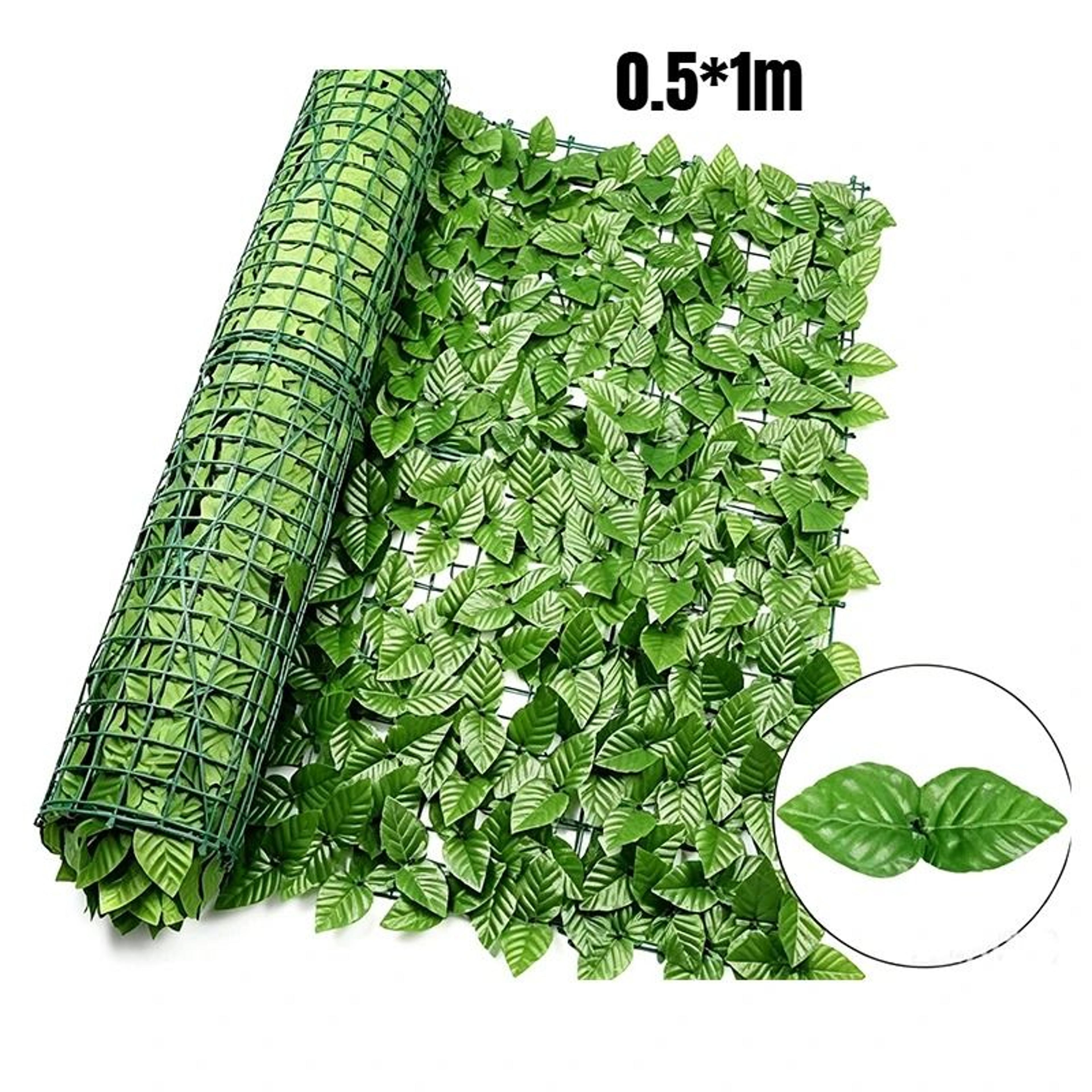 Artificial Leaf Privacy Fence Screen For Lush Garden Balcony And Porch Decor 1