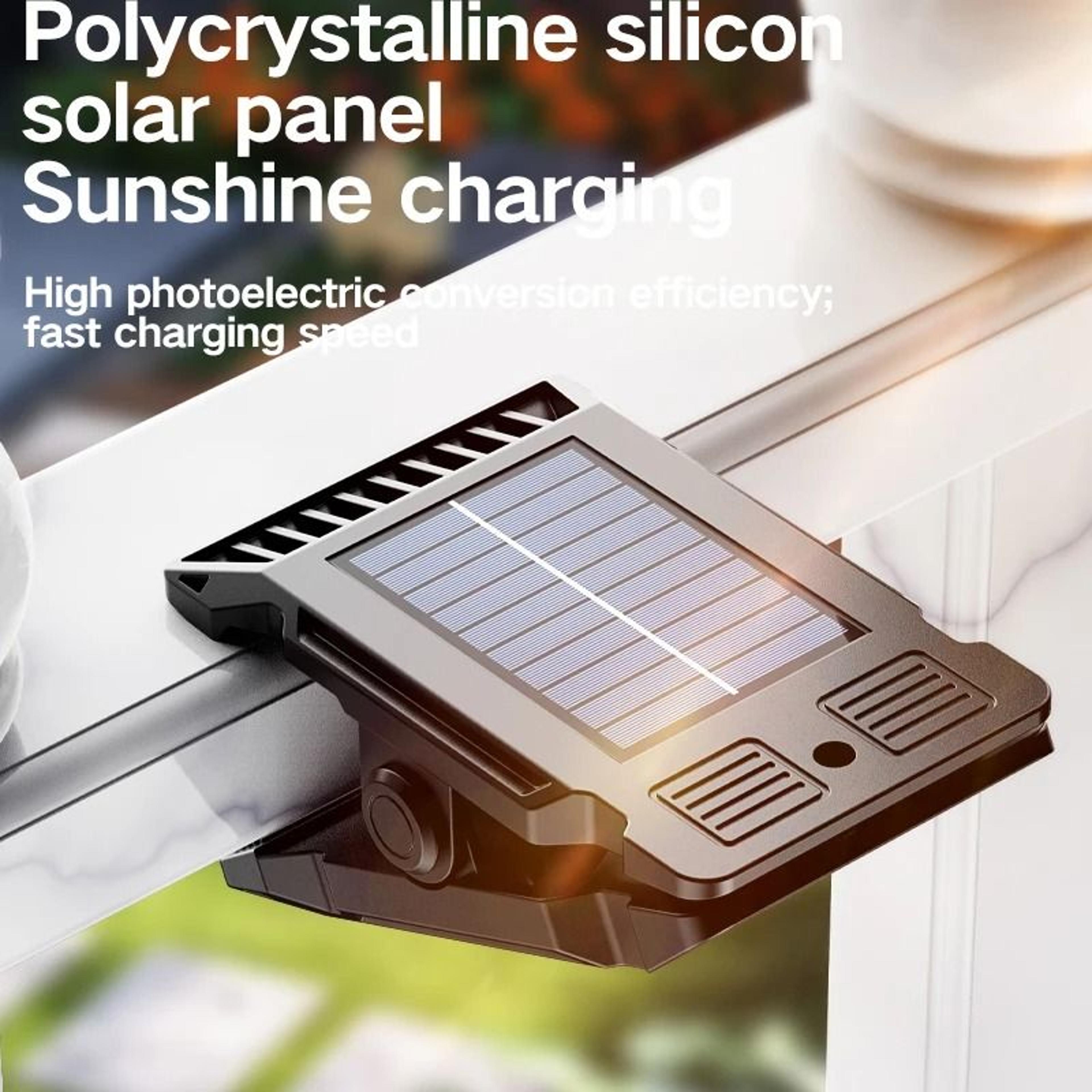 Solar Clamp Motion Sensor Outdoor Light 8