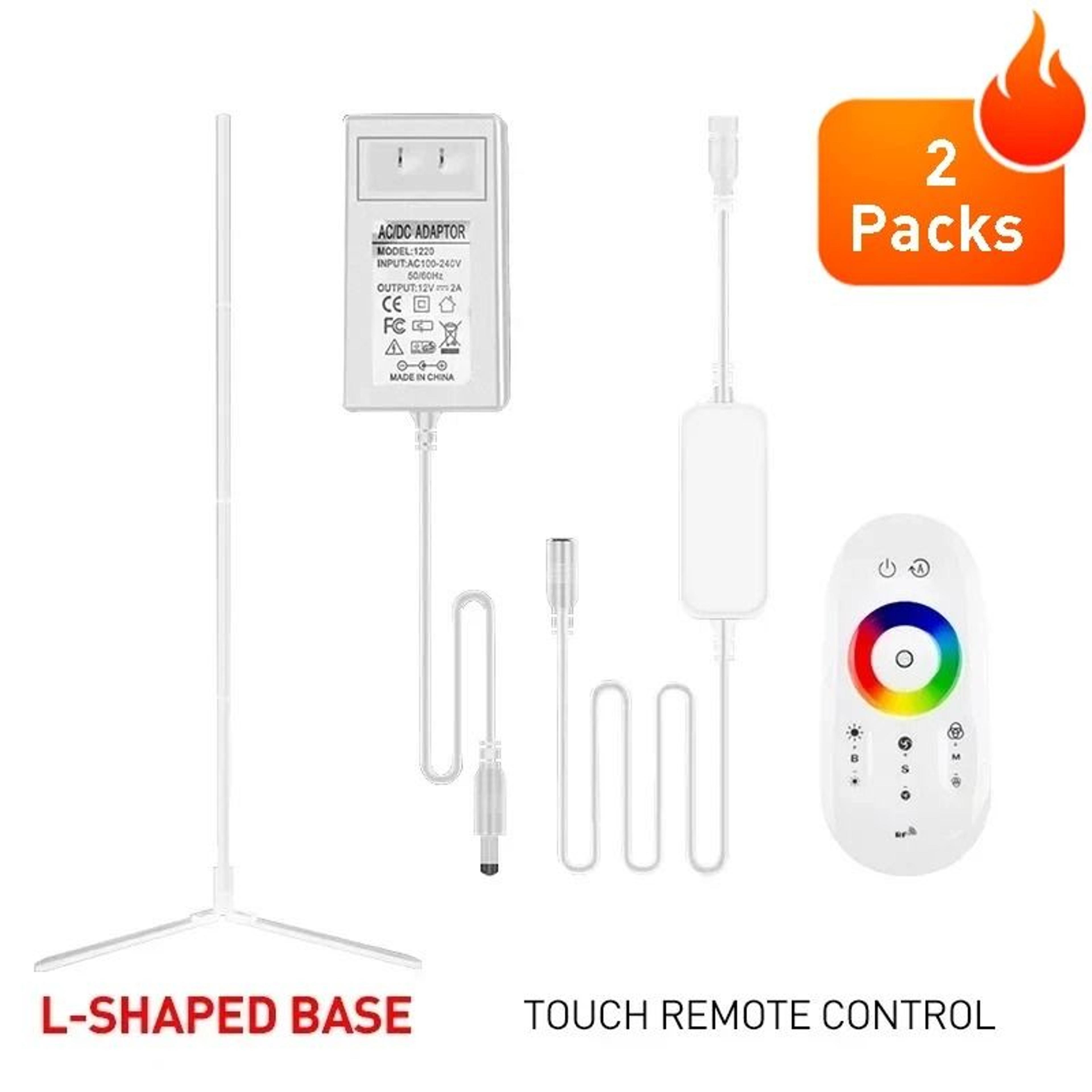 180CM Smart RGBIC Corner Floor Lamp With Tuya Control 7