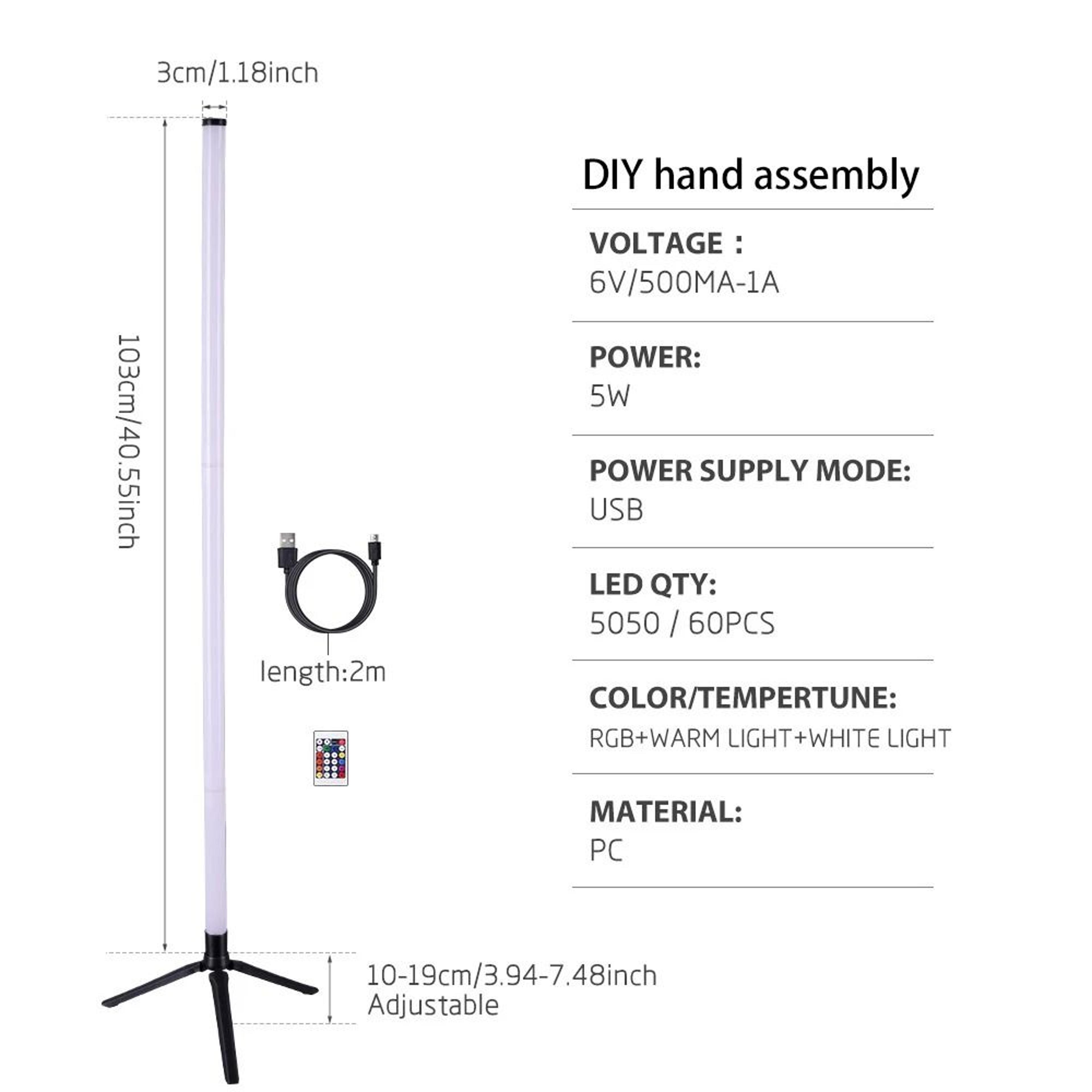Immersive Music Reactive LED Standing Light 5