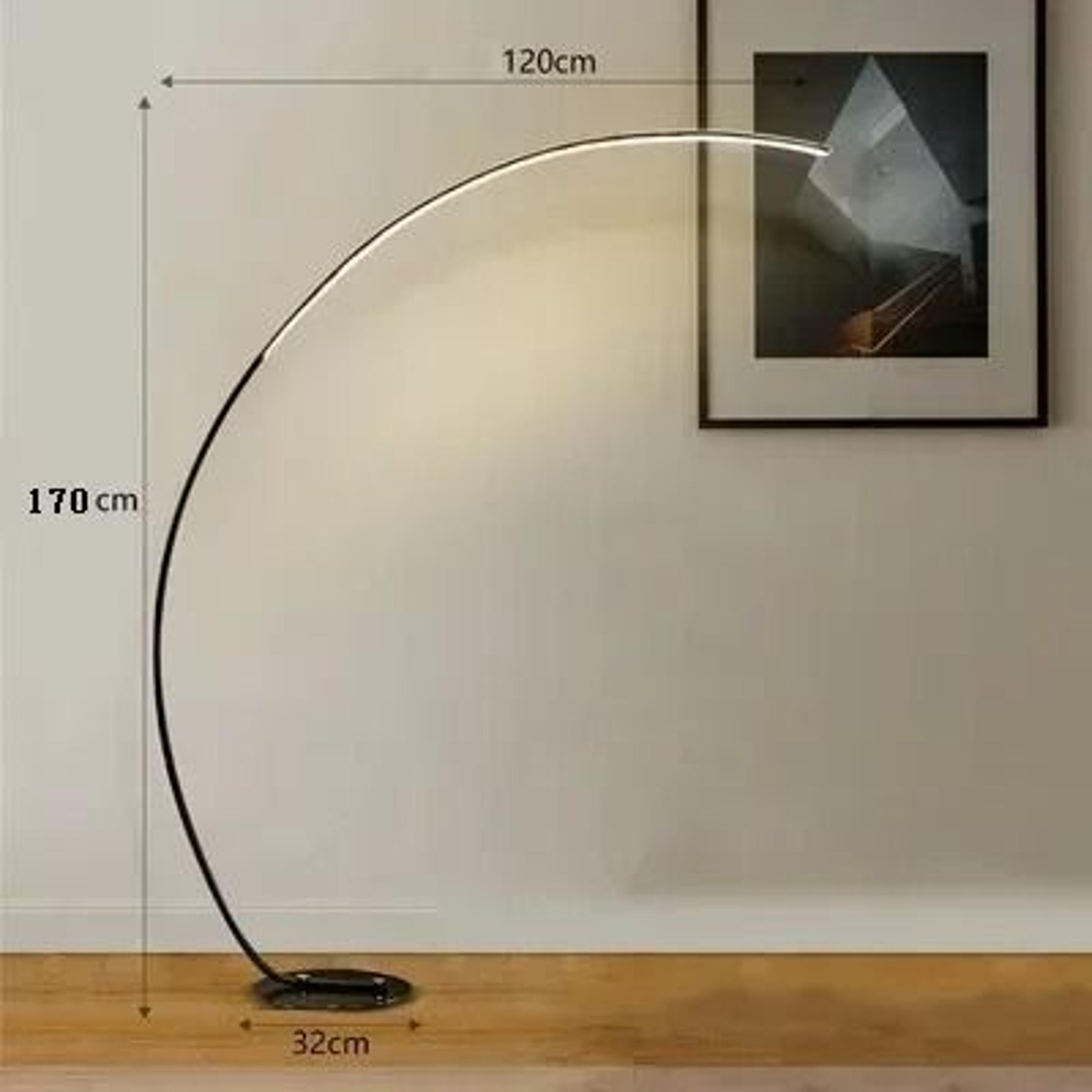 LumiArt Modern RGB Dimmable LED Floor Lamp With Remote Control Design 2