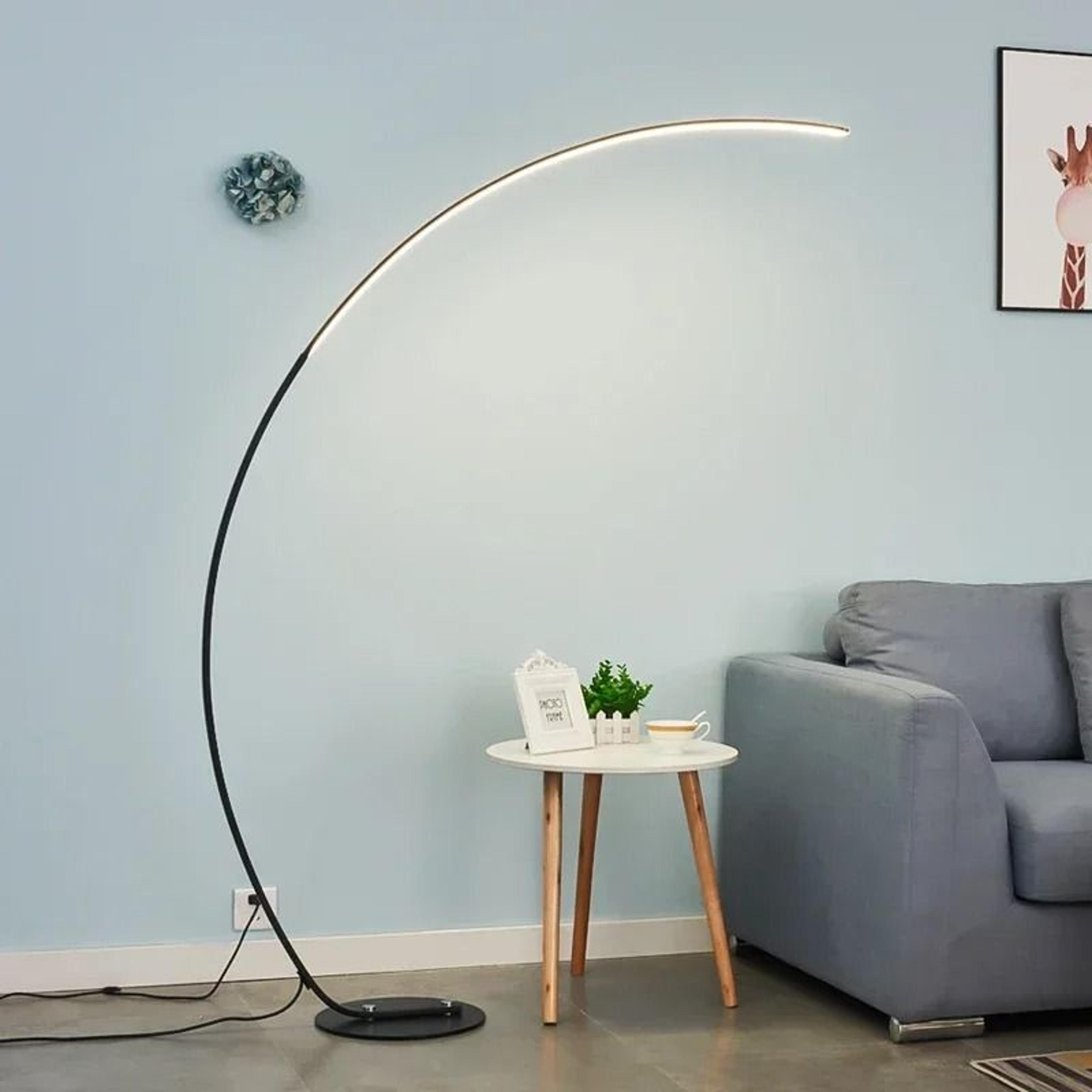 LumiArt Modern RGB Dimmable LED Floor Lamp With Remote Control Design 6