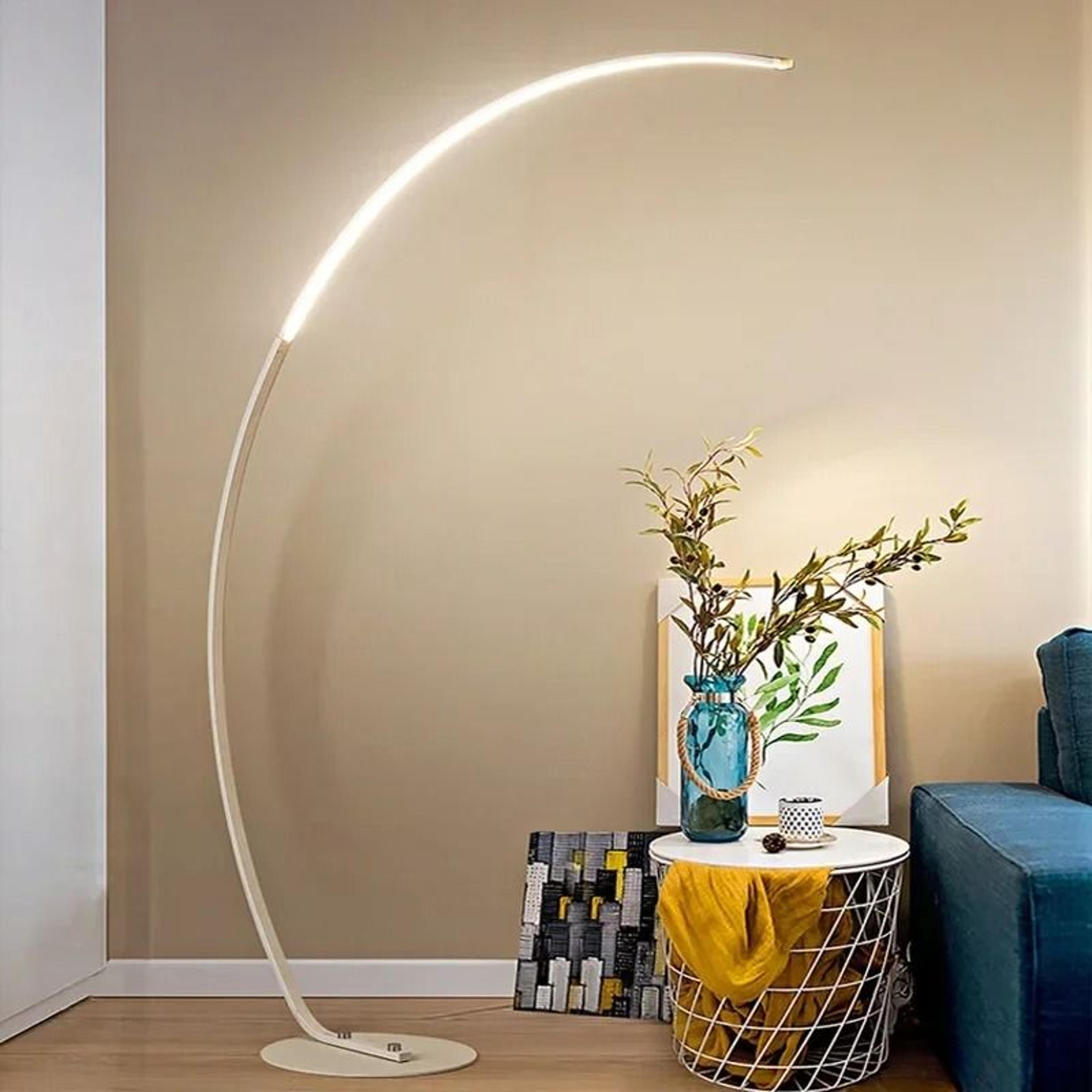 LumiArt Modern RGB Dimmable LED Floor Lamp With Remote Control Design 7