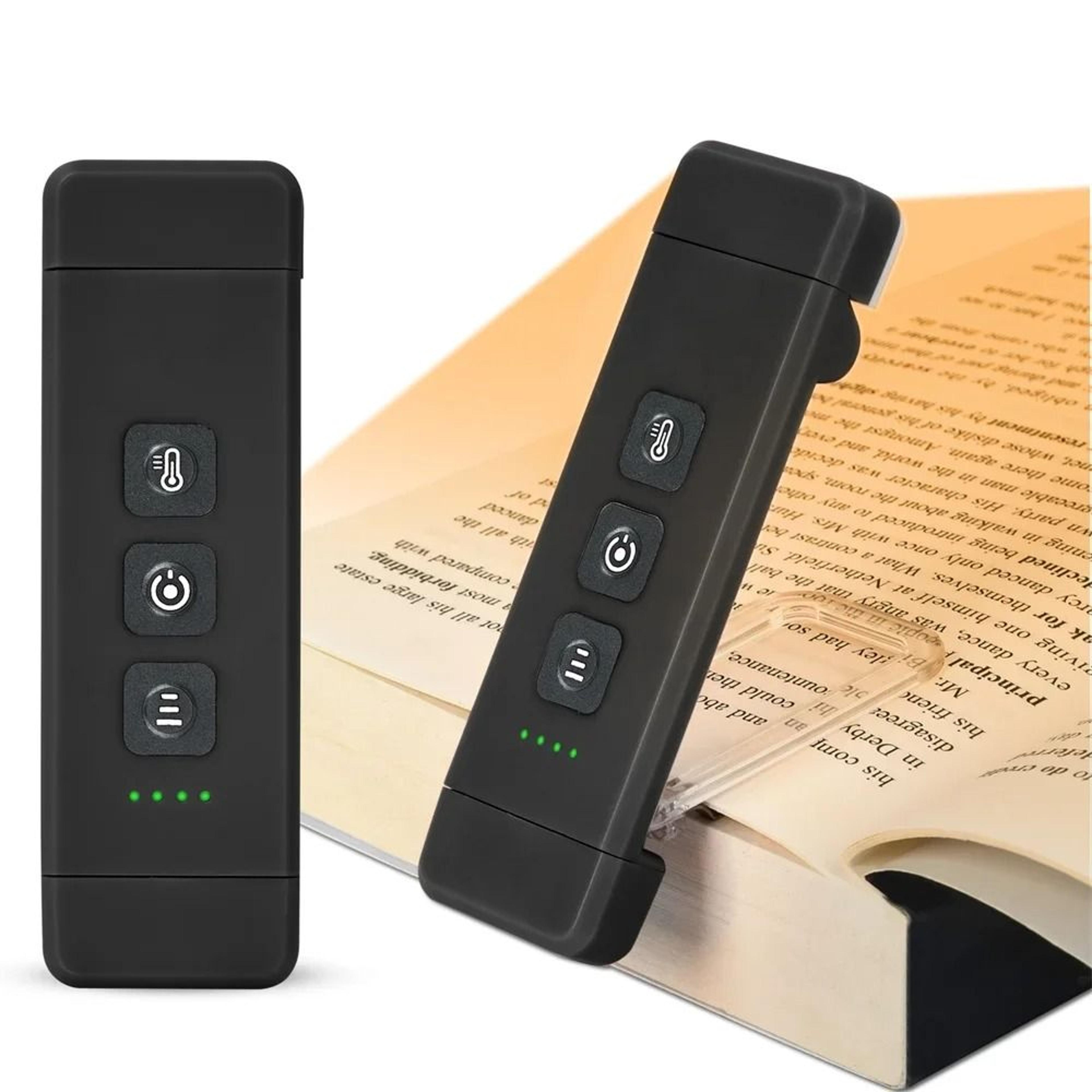 LumiRead Rechargeable Clip On Bookmark Light With Timer For Bedtime Reading 2