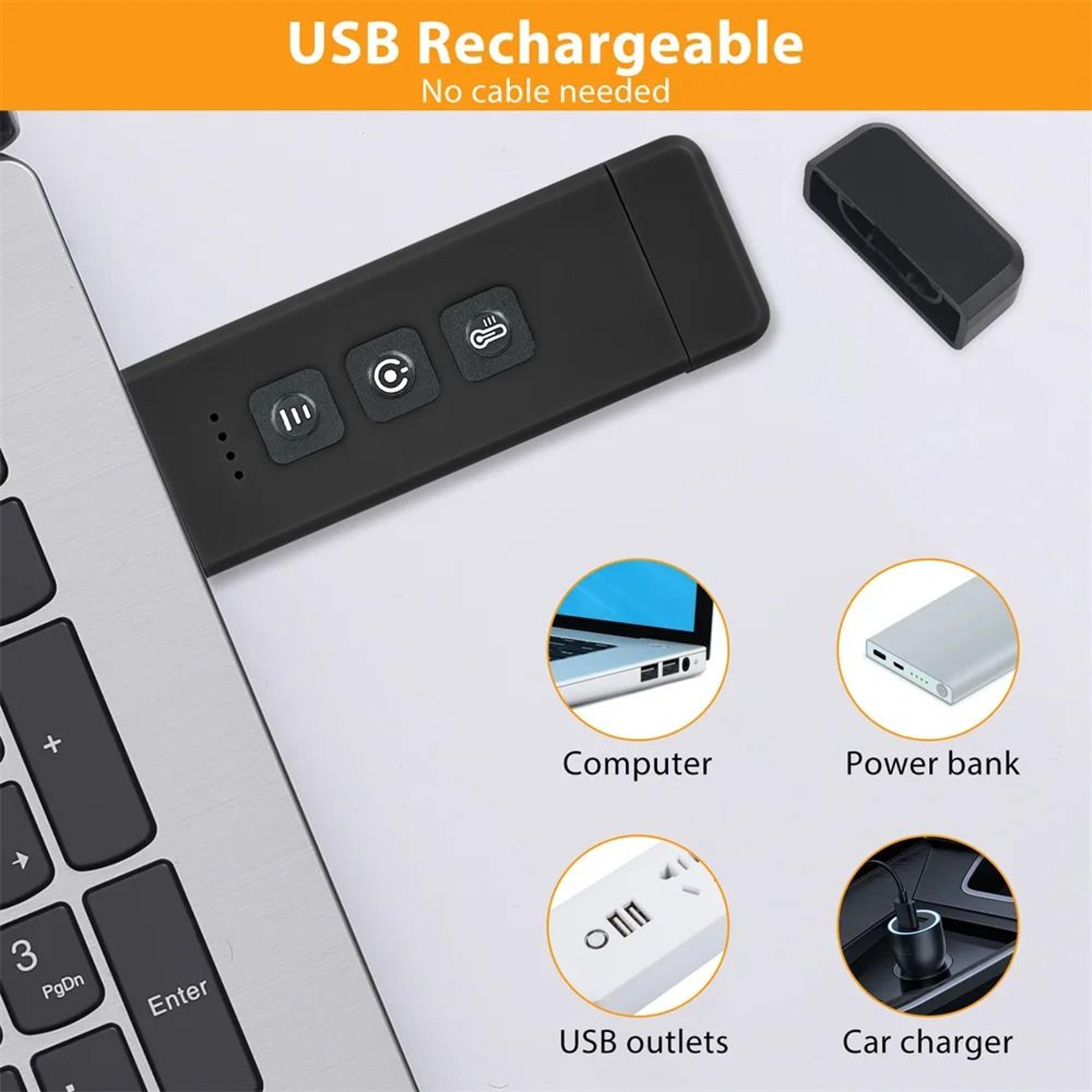 LumiRead Rechargeable Clip On Bookmark Light With Timer For Bedtime Reading 6