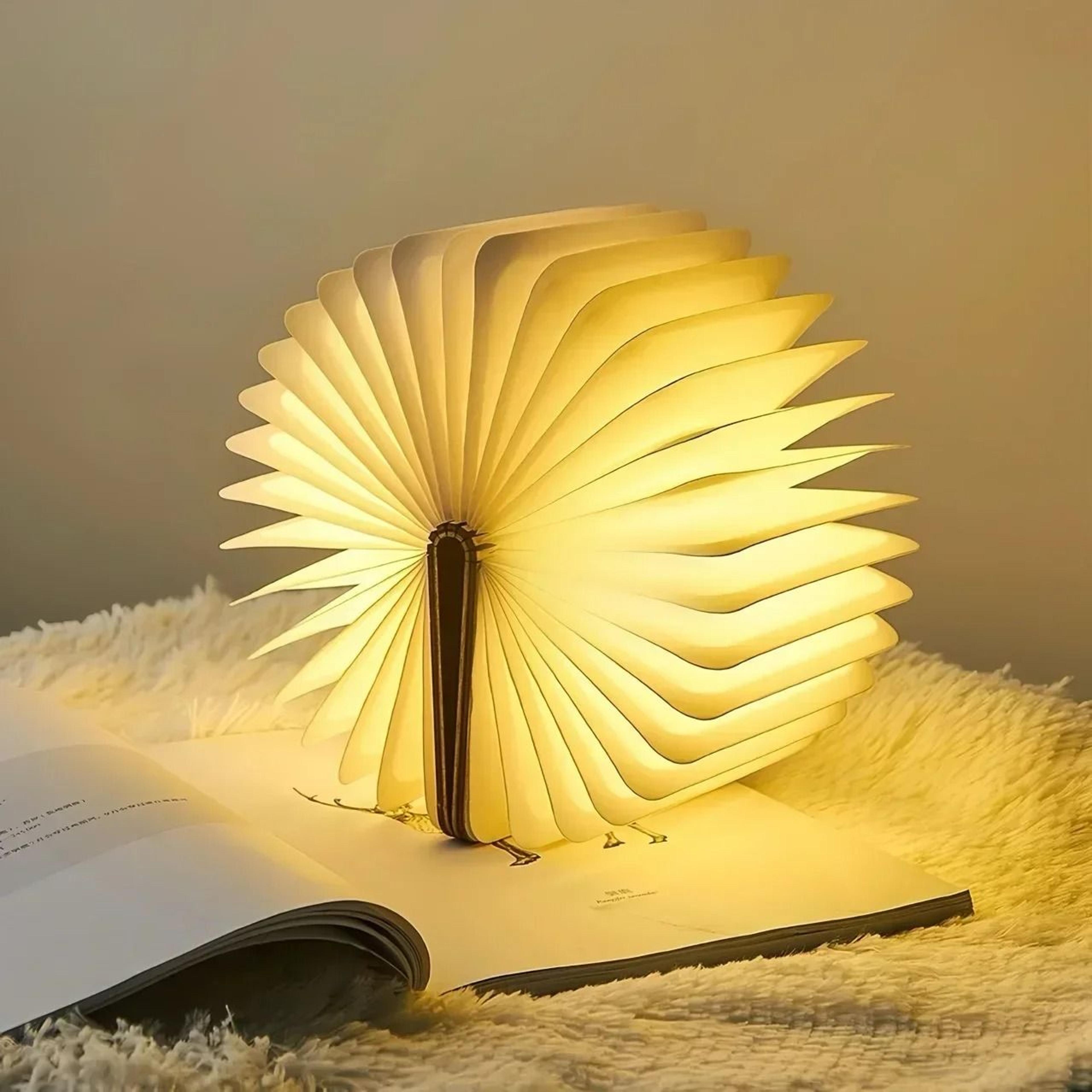 Rechargeable Foldable Book Lamp With Magnetic Design And Three Light Colors 6