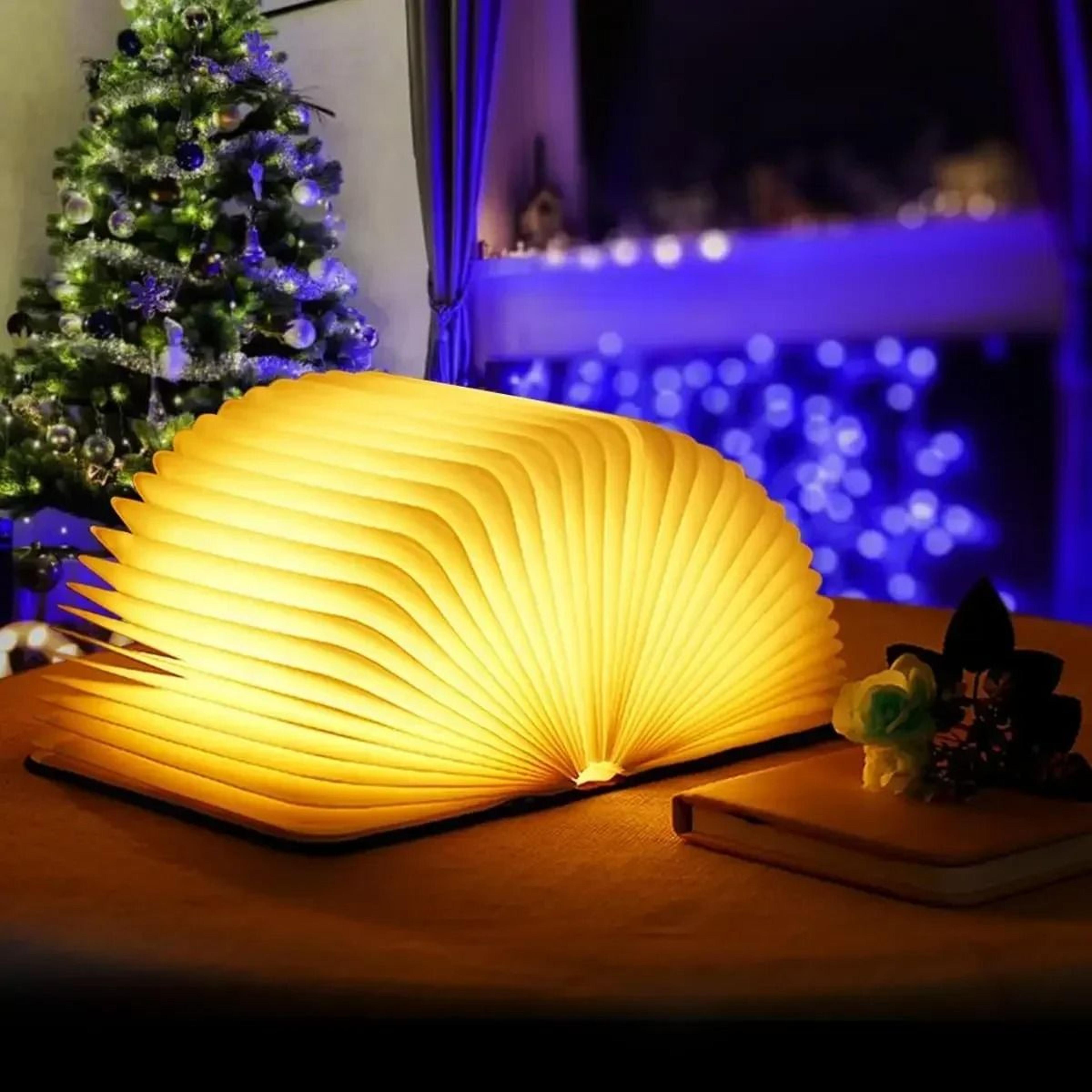 Rechargeable Foldable Book Lamp With Magnetic Design And Three Light Colors 10