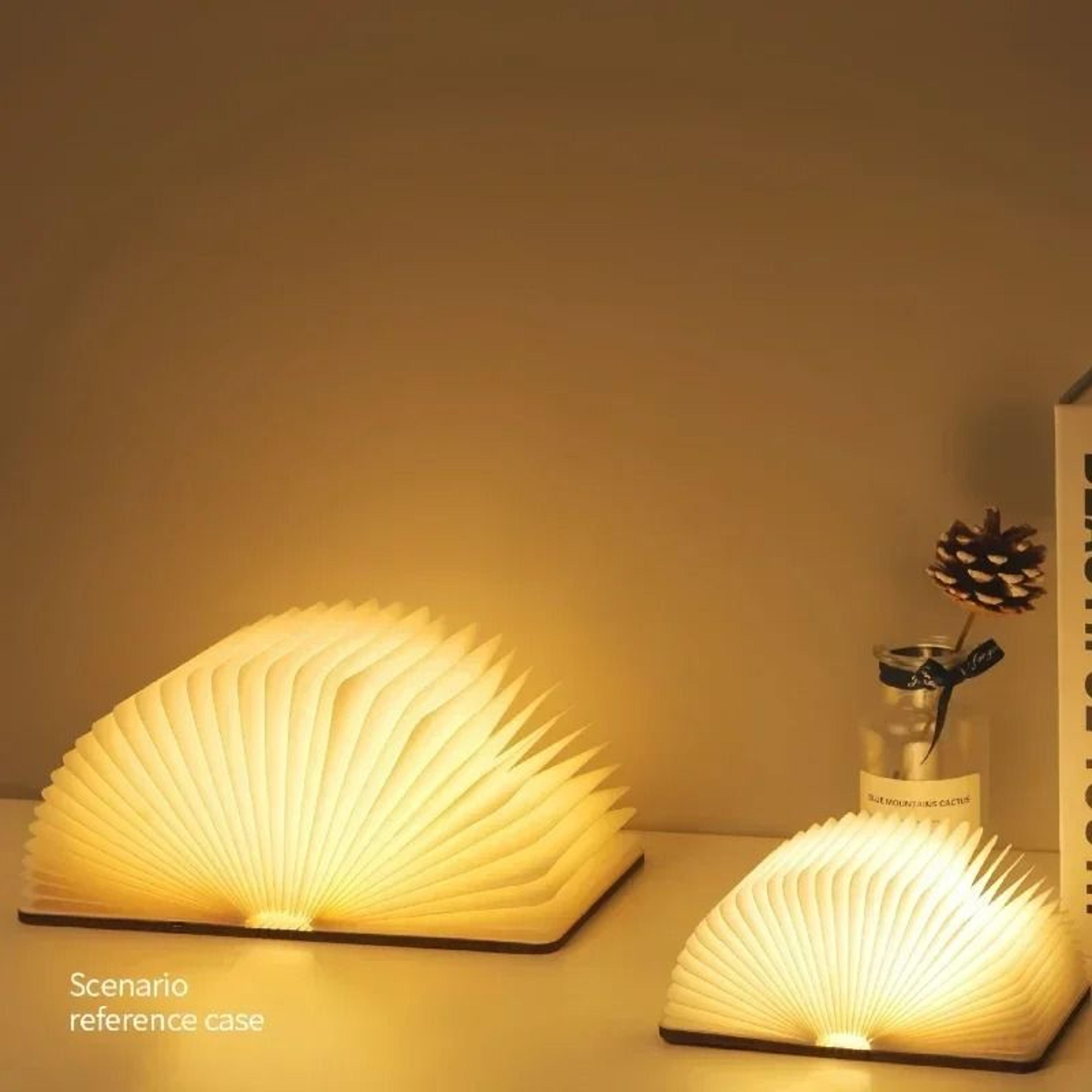Rechargeable Foldable Book Lamp With Magnetic Design And Three Light Colors 7