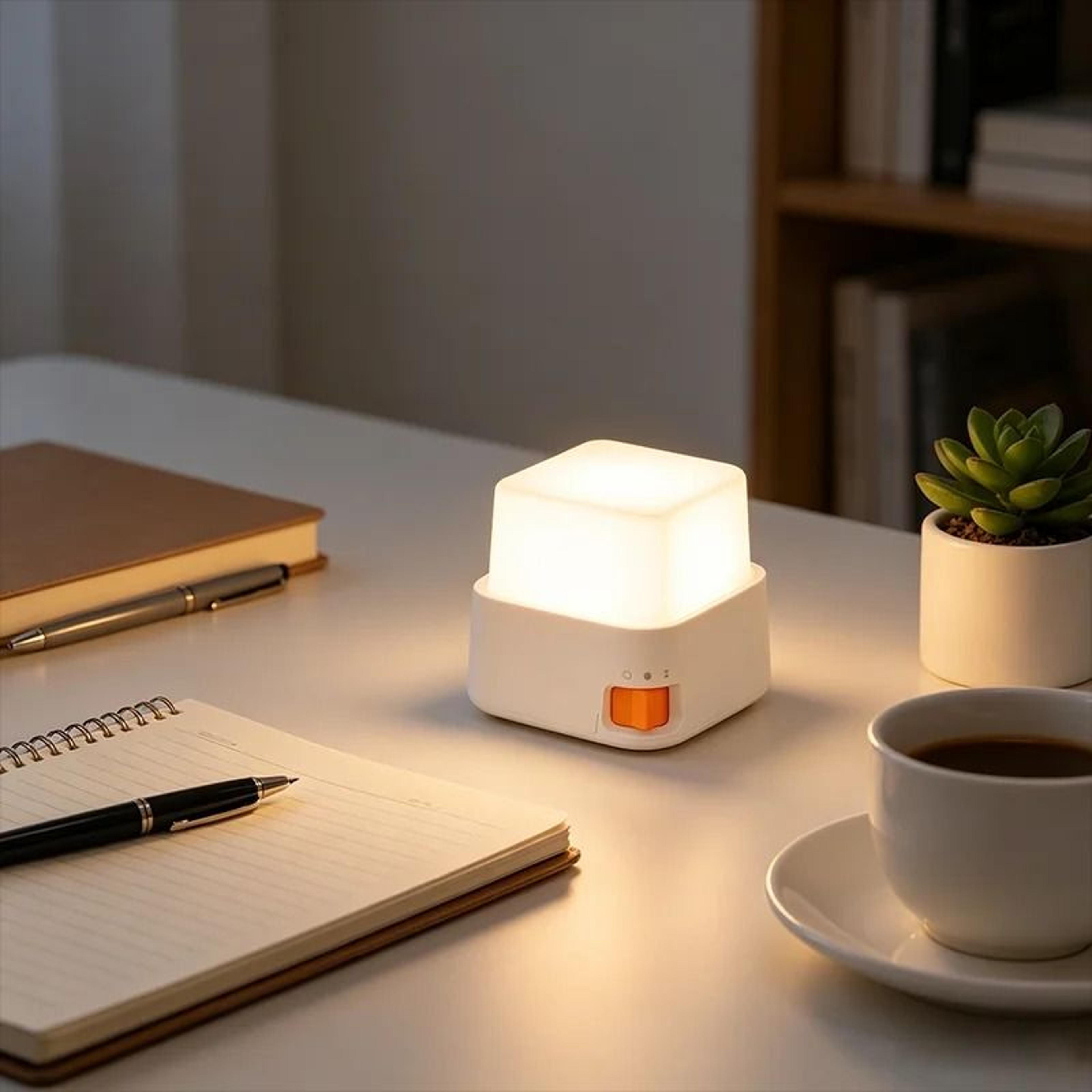 Rechargeable Mini Keyboard Night Light For Cozy Bedside And Desk Decor 5