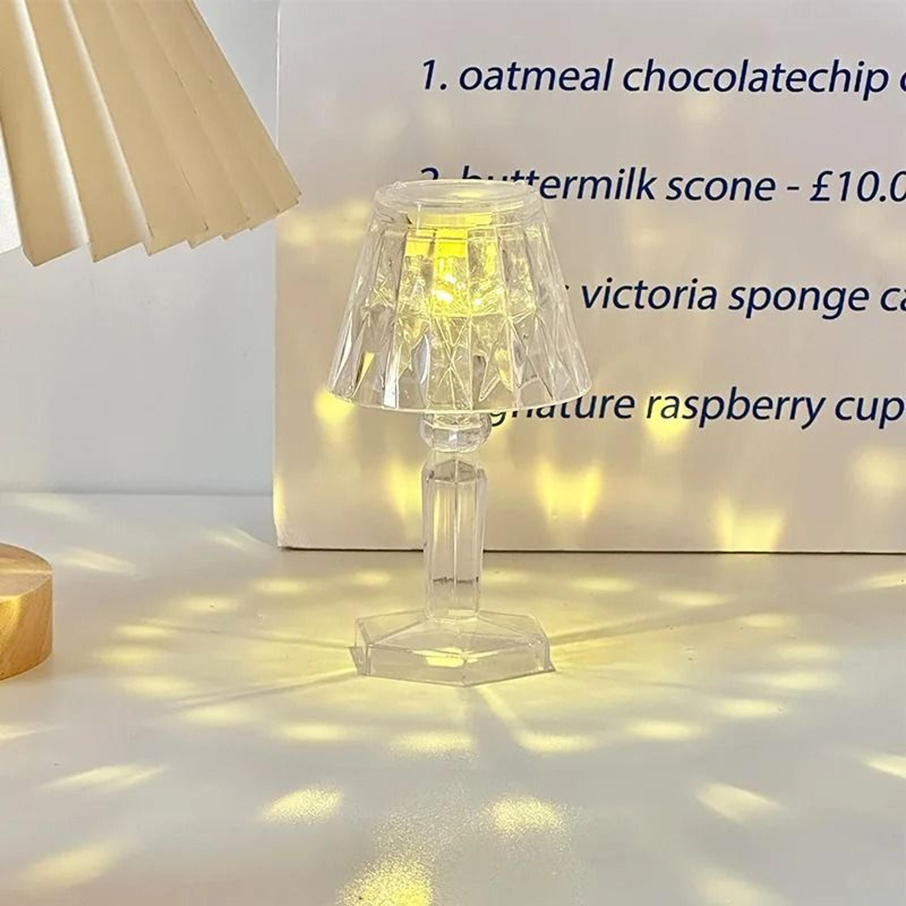 Mini Color Changing Crystal Table Lamp For Festive Ambient Lighting Anywhere 1