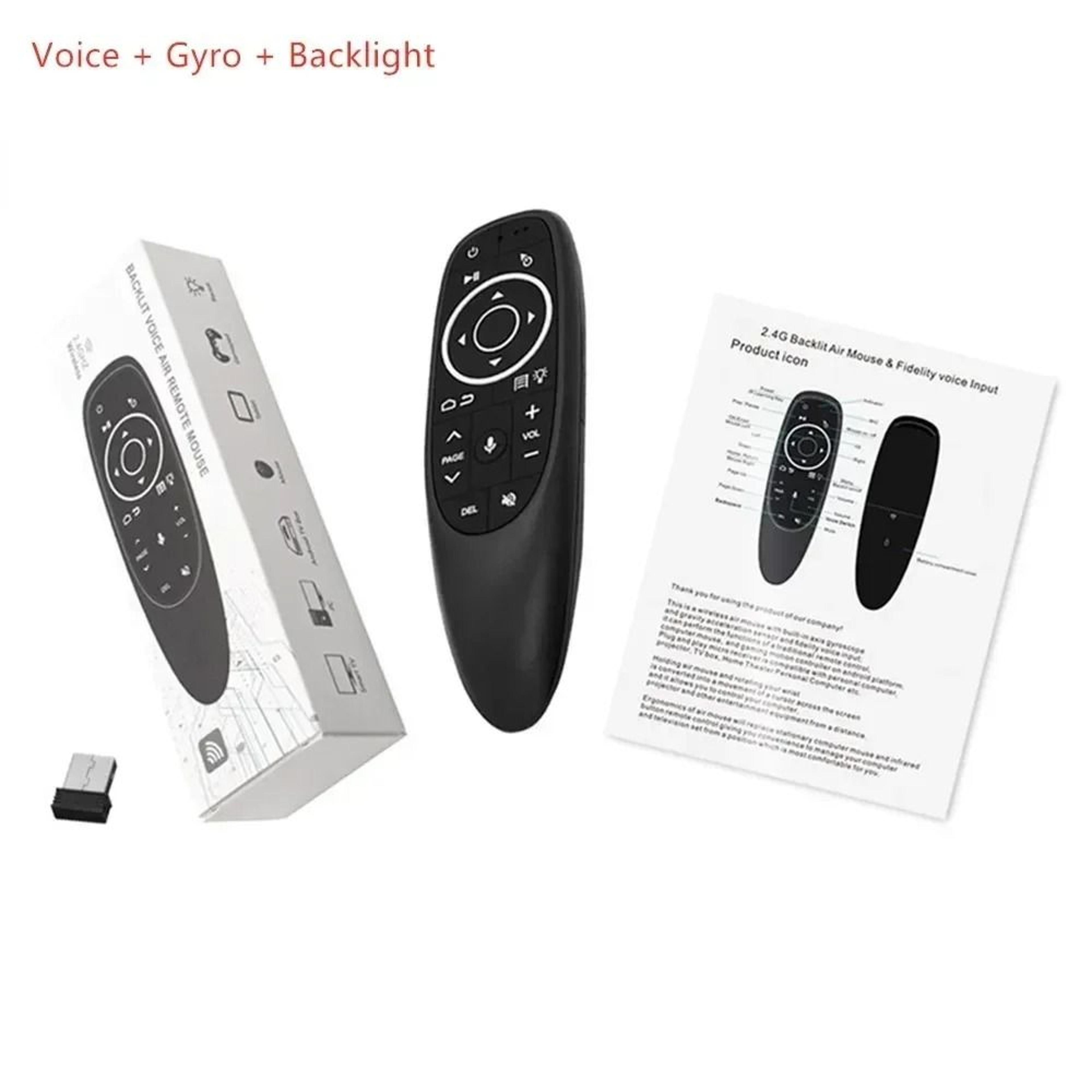 G10S Wireless Voice Air Mouse Remote For Android TV Boxes 2