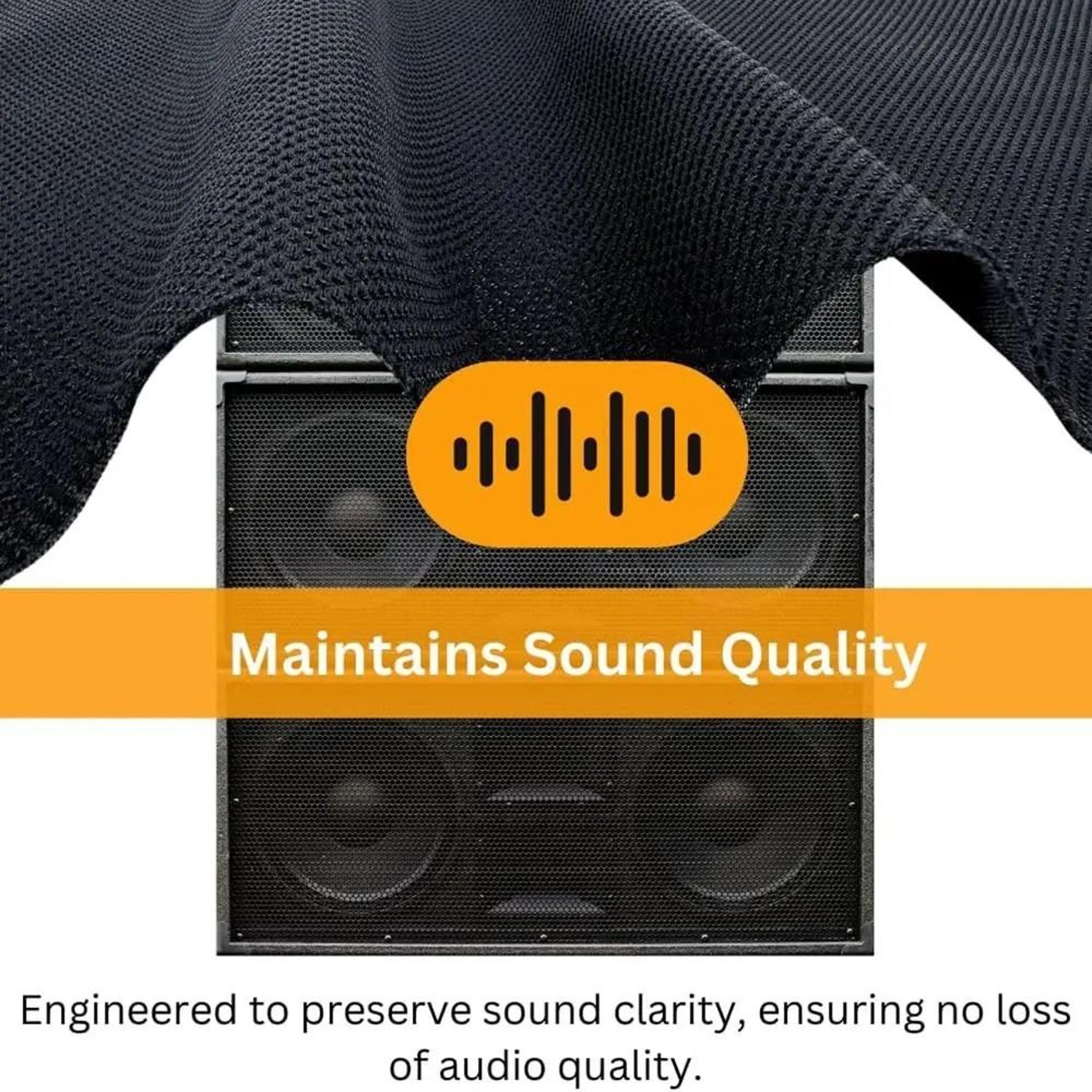 Breathable Speaker Grill Cloth For Dust Protection And Audio Restoration 12