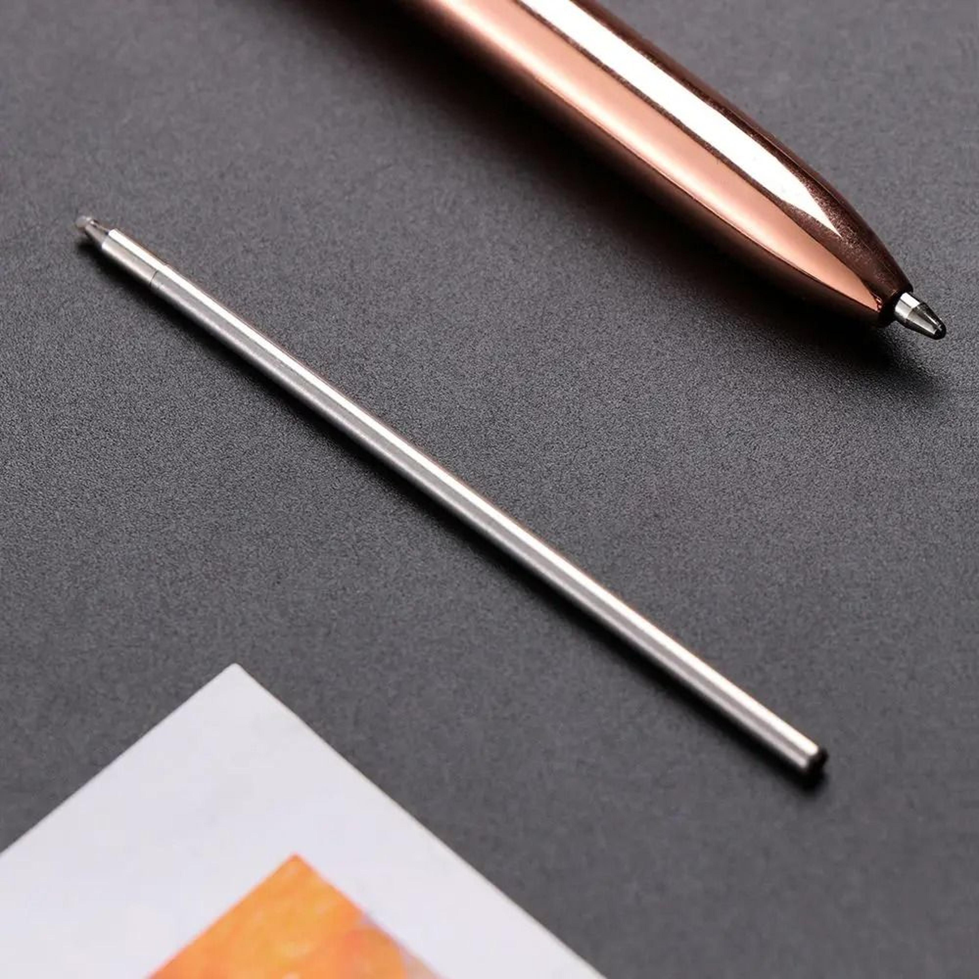 Five Piece 68MM Ballpoint Pen Refill Set For Crystal And Gravity Pens 4