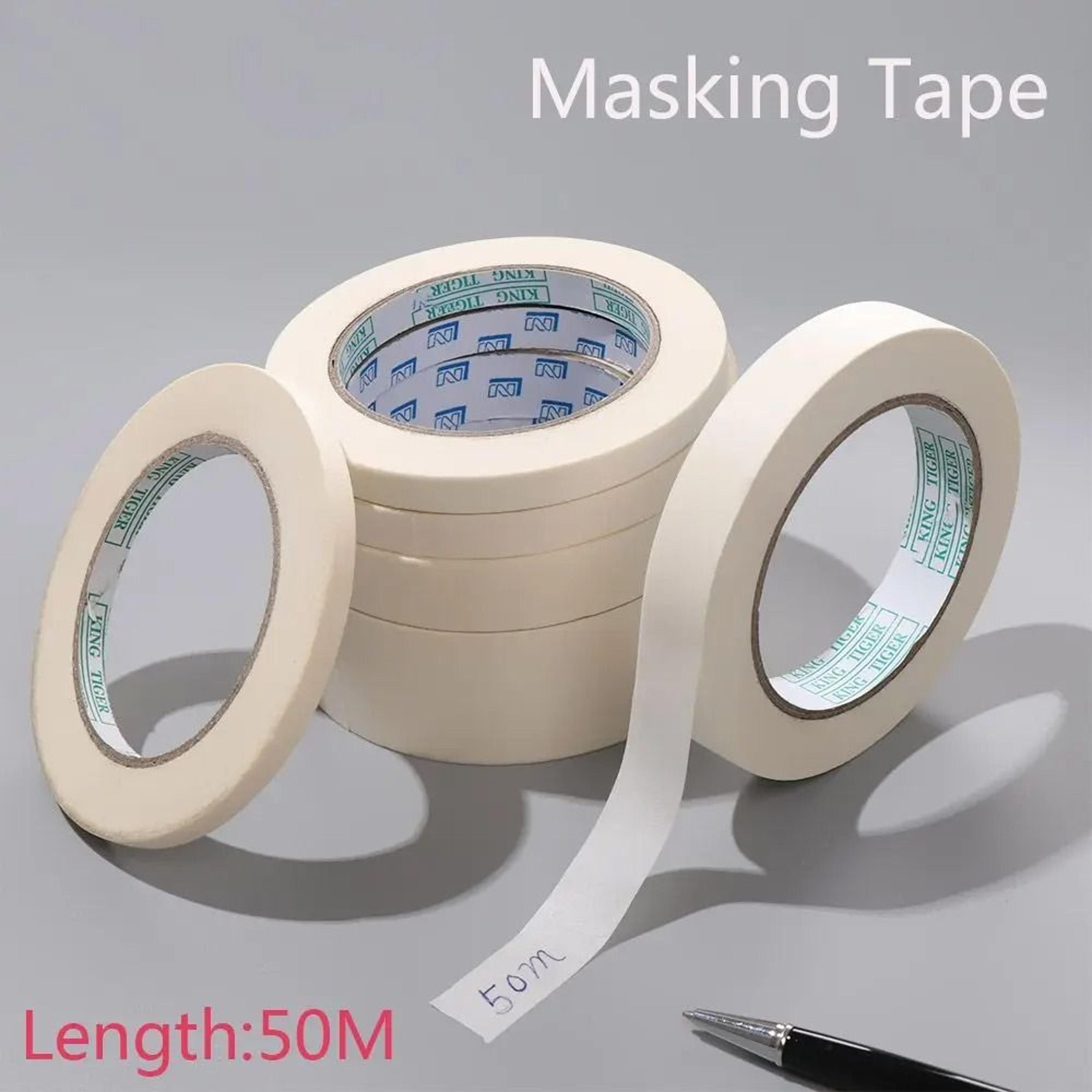 50M General Purpose Masking Tape For Painting Renovation And Crafts 12
