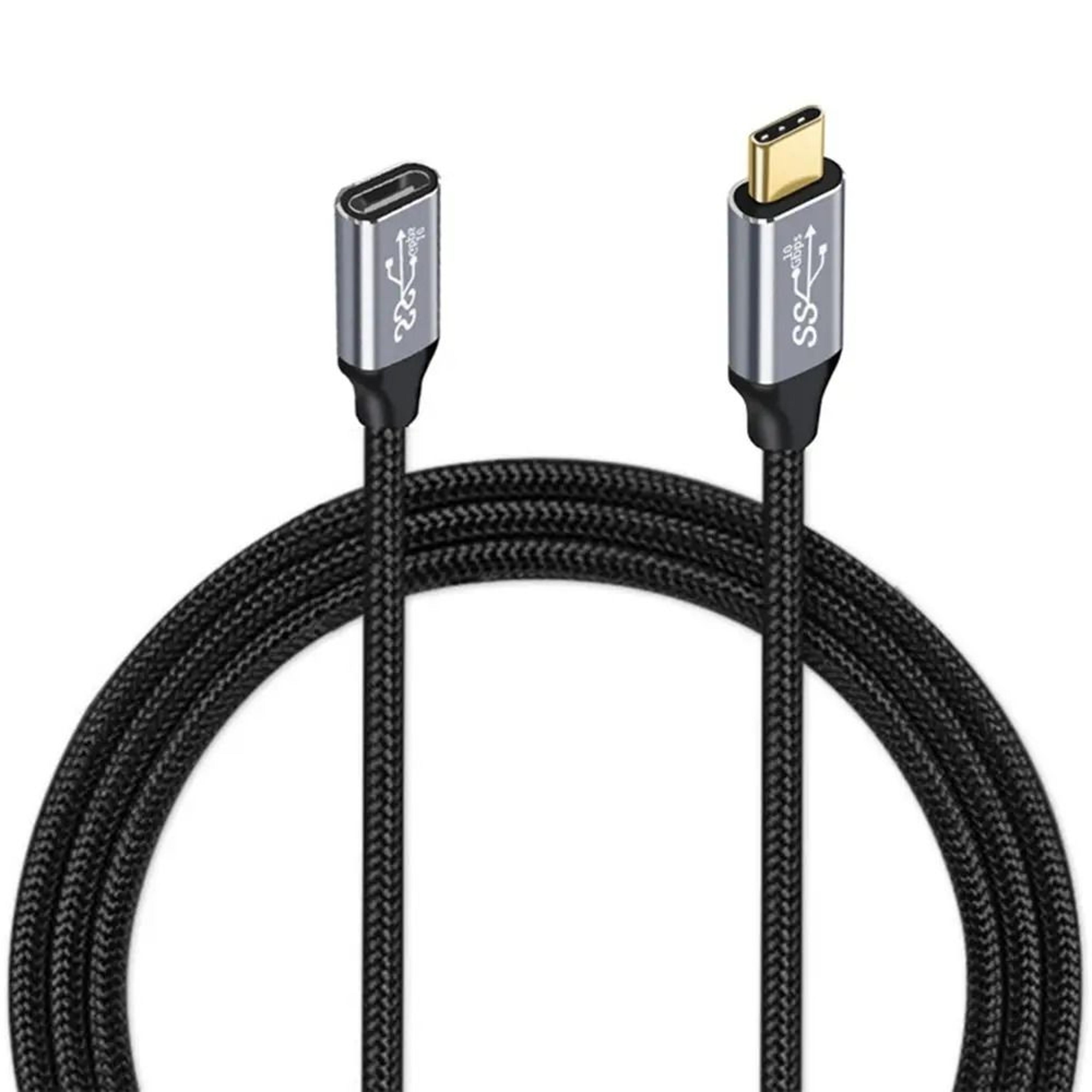 100w usb c extension cable with 10gbps data and 4k video