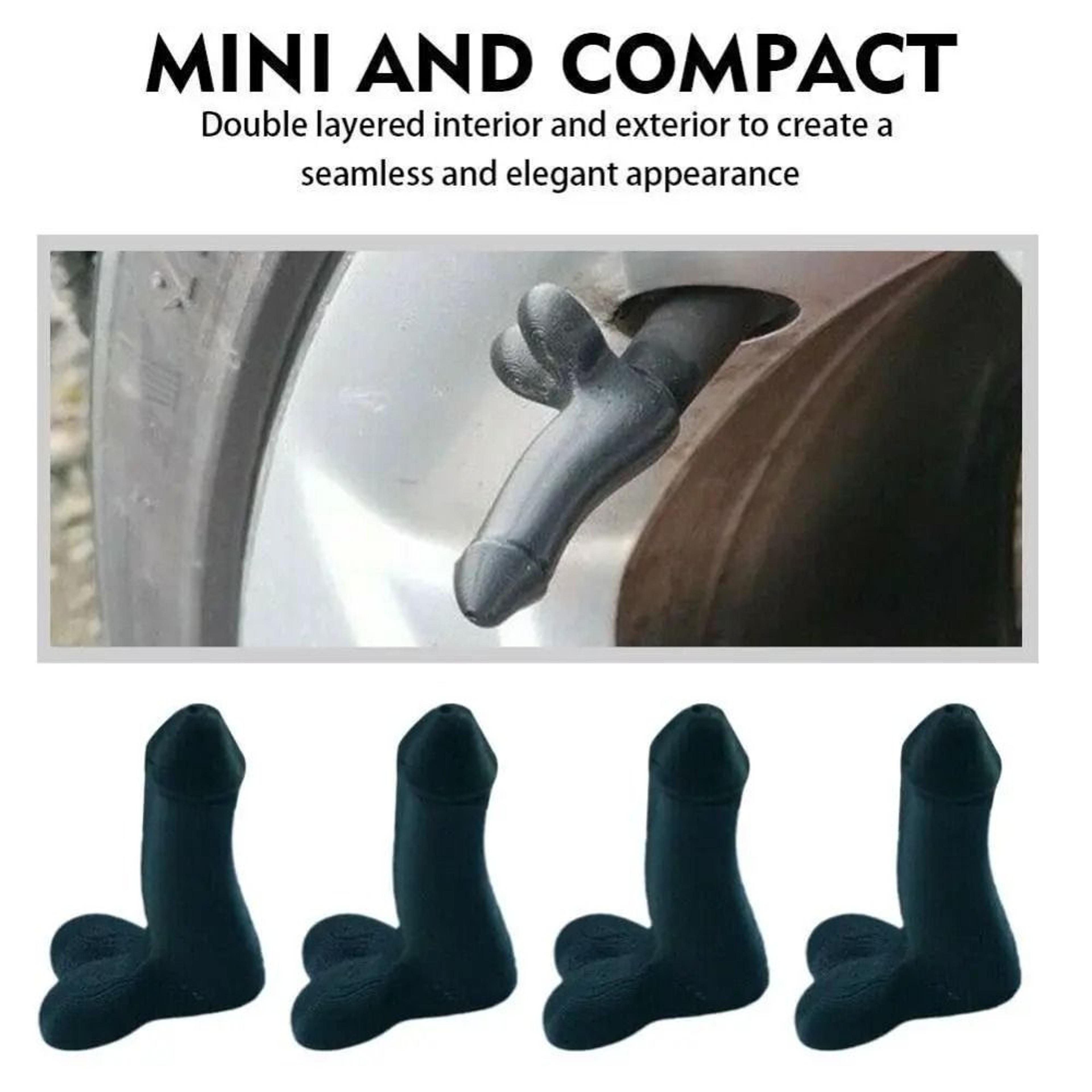4 Piece Funny Novelty Dustproof Tire Valve Stem Caps 10