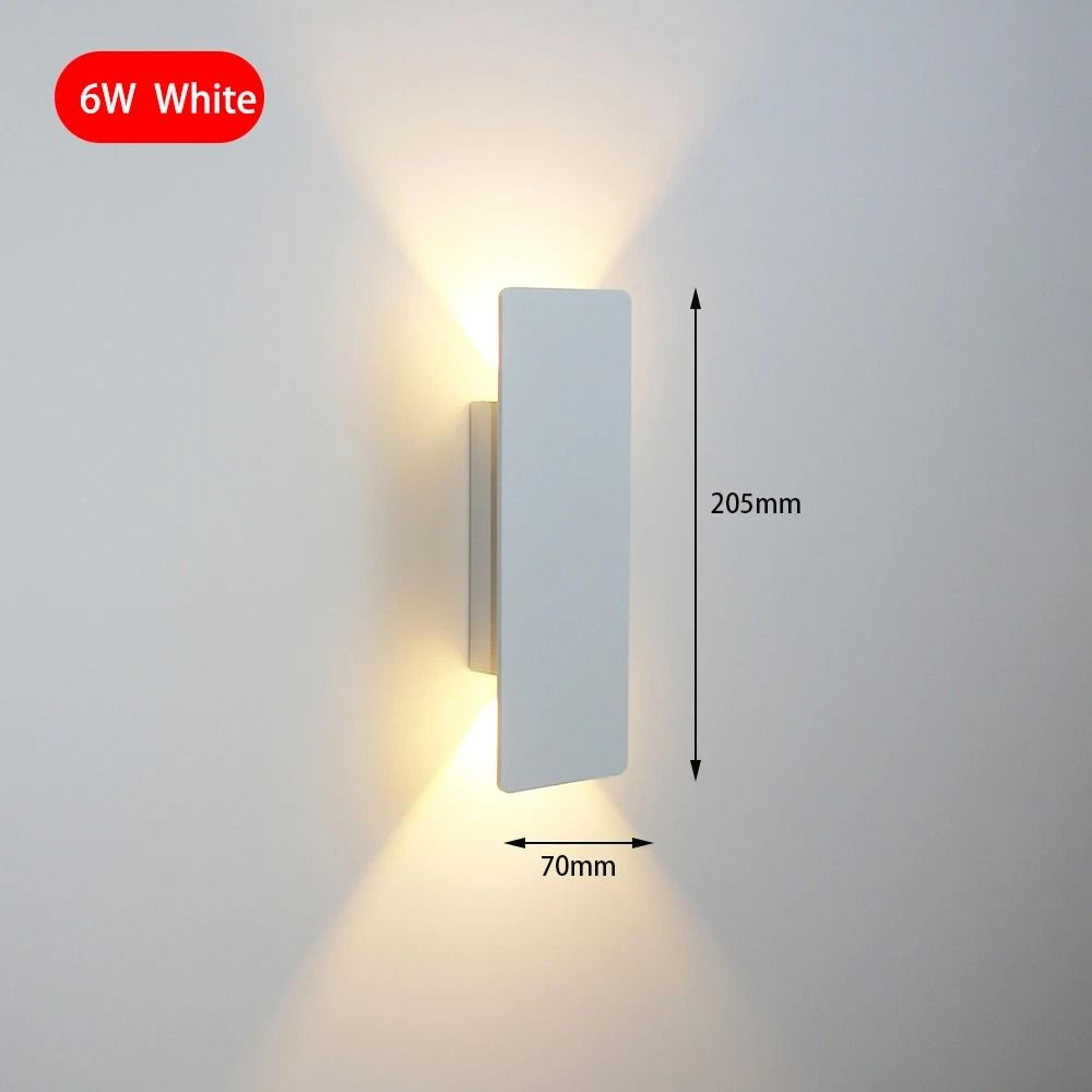 Modern Aluminum LED Accent Wall Lamp 1