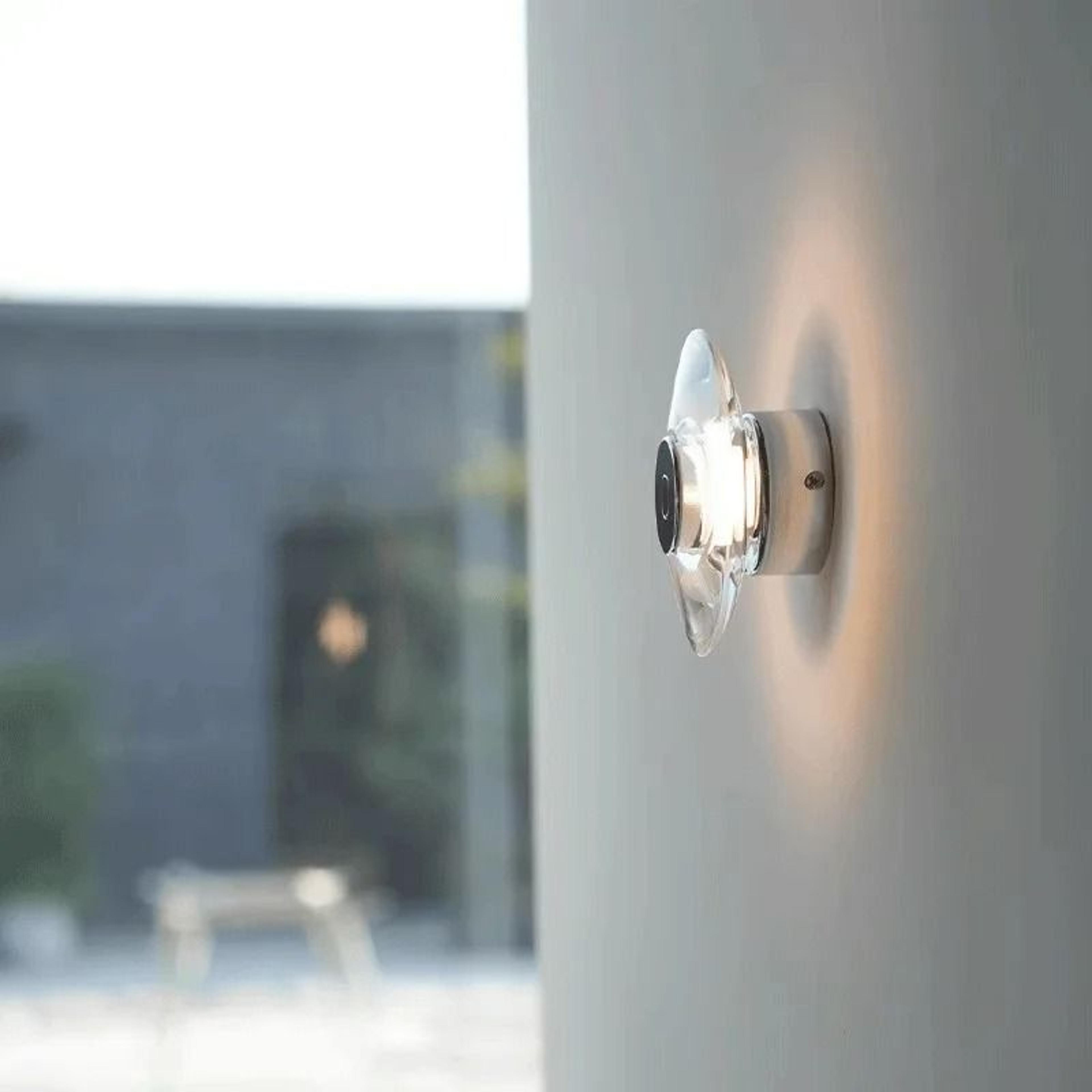 Modern Round Crystal LED Wall Sconce 4