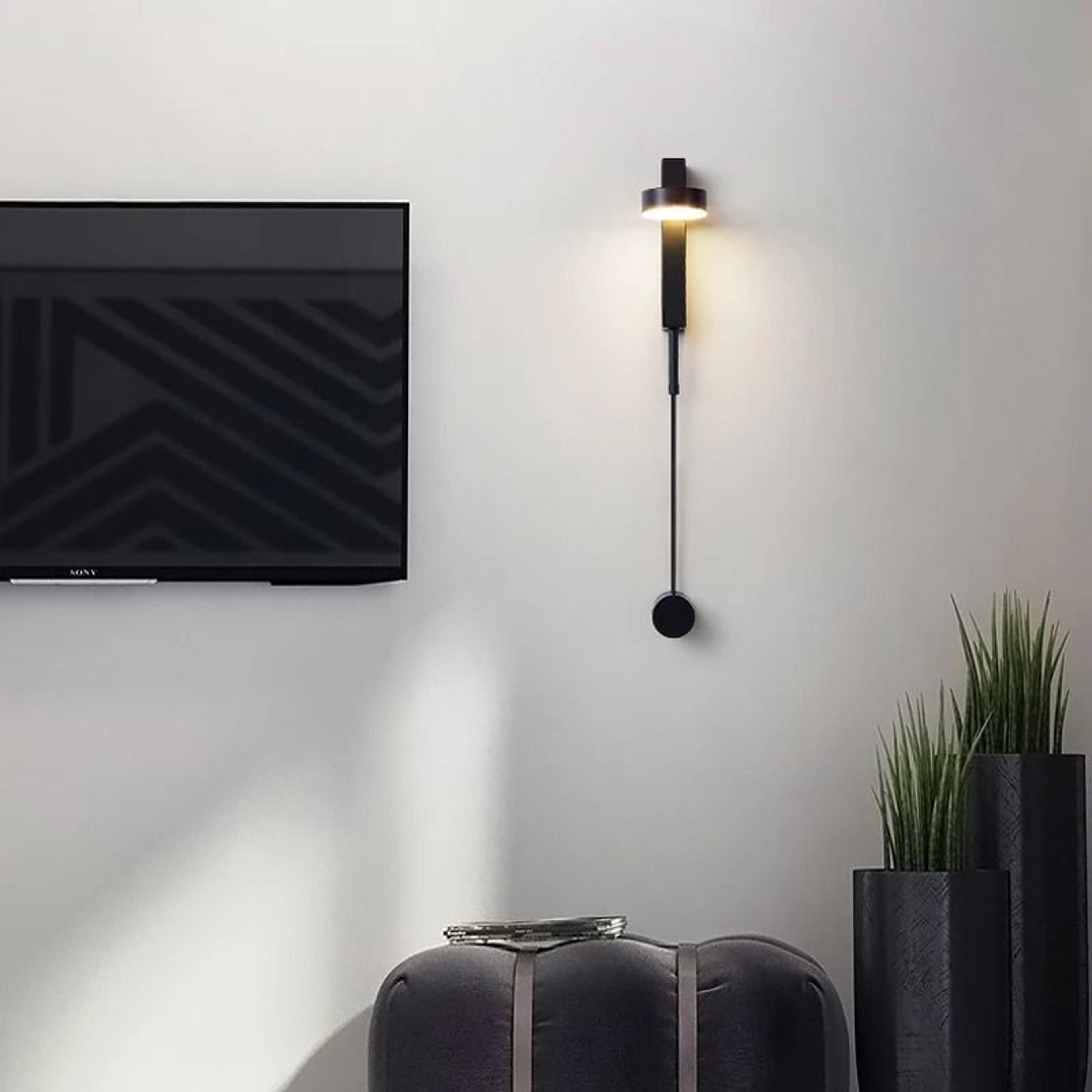 Nordic Minimalist Wall Sconce Modern Bedside Accent Light 4