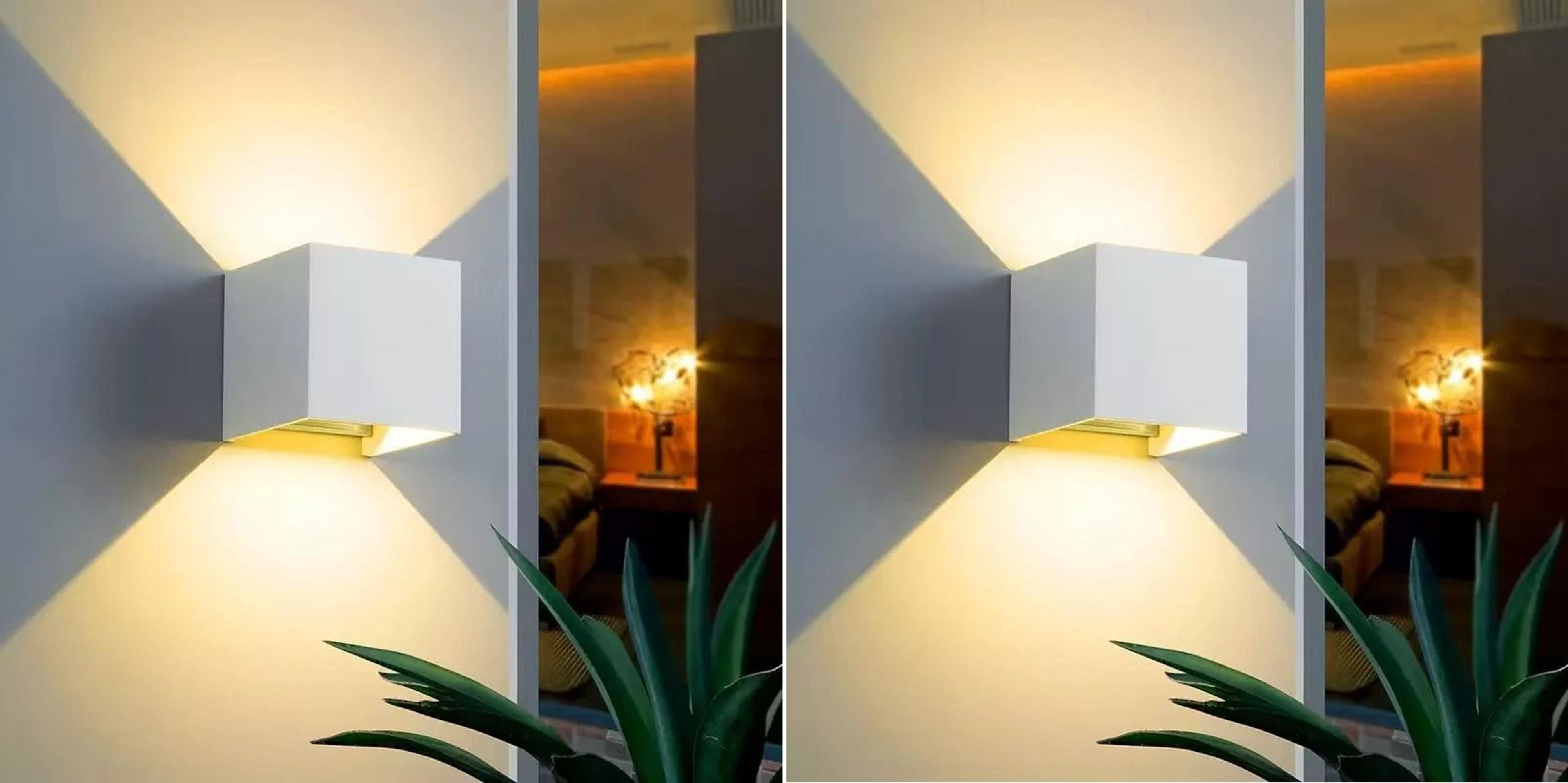 Smart RGB Cube Wall Light Adjustable Up Down LED Sconce 2