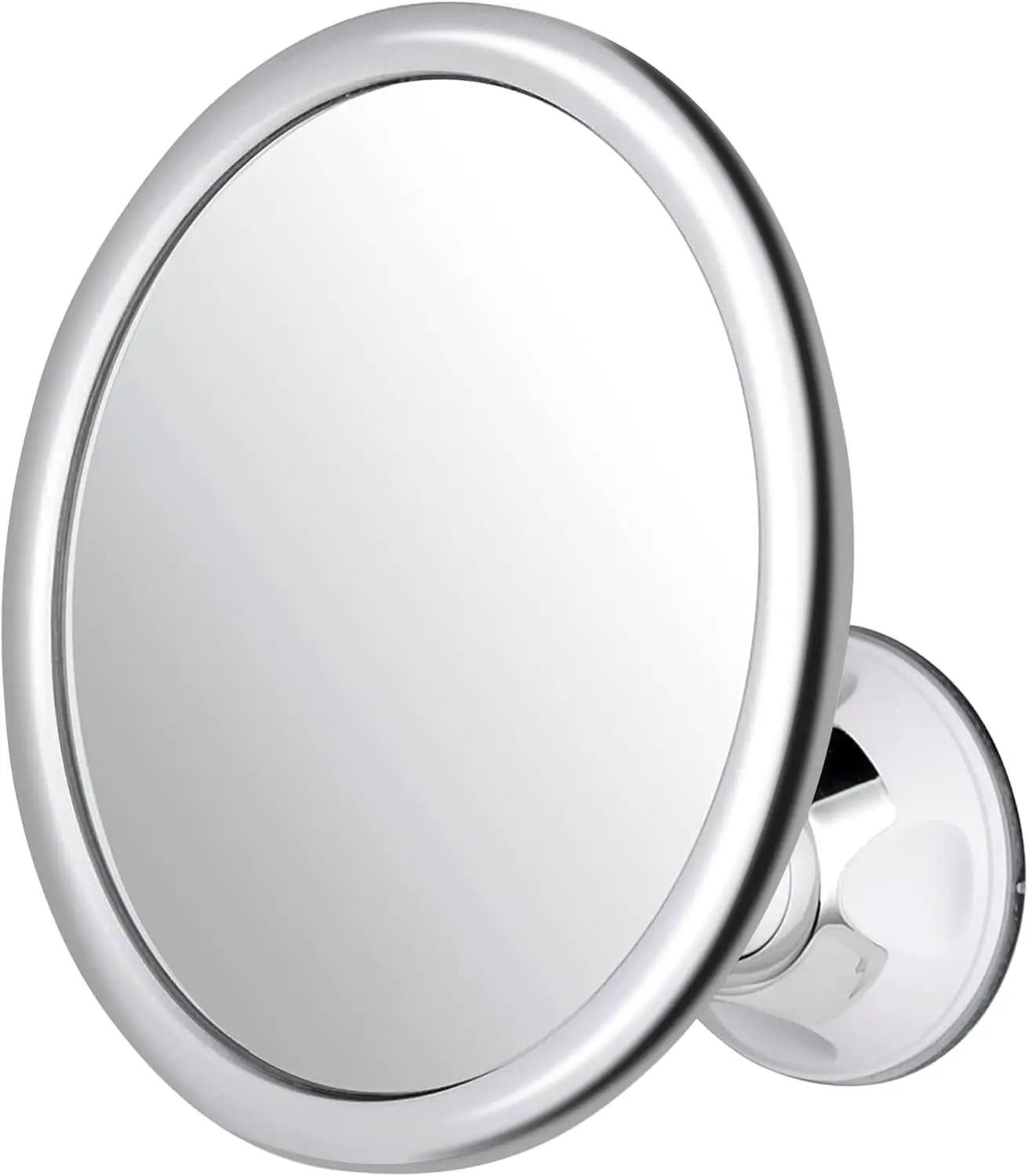 360 Swivel Fogless Shower Mirror Suction Cup Bathroom Shaving Makeup Mirror 1
