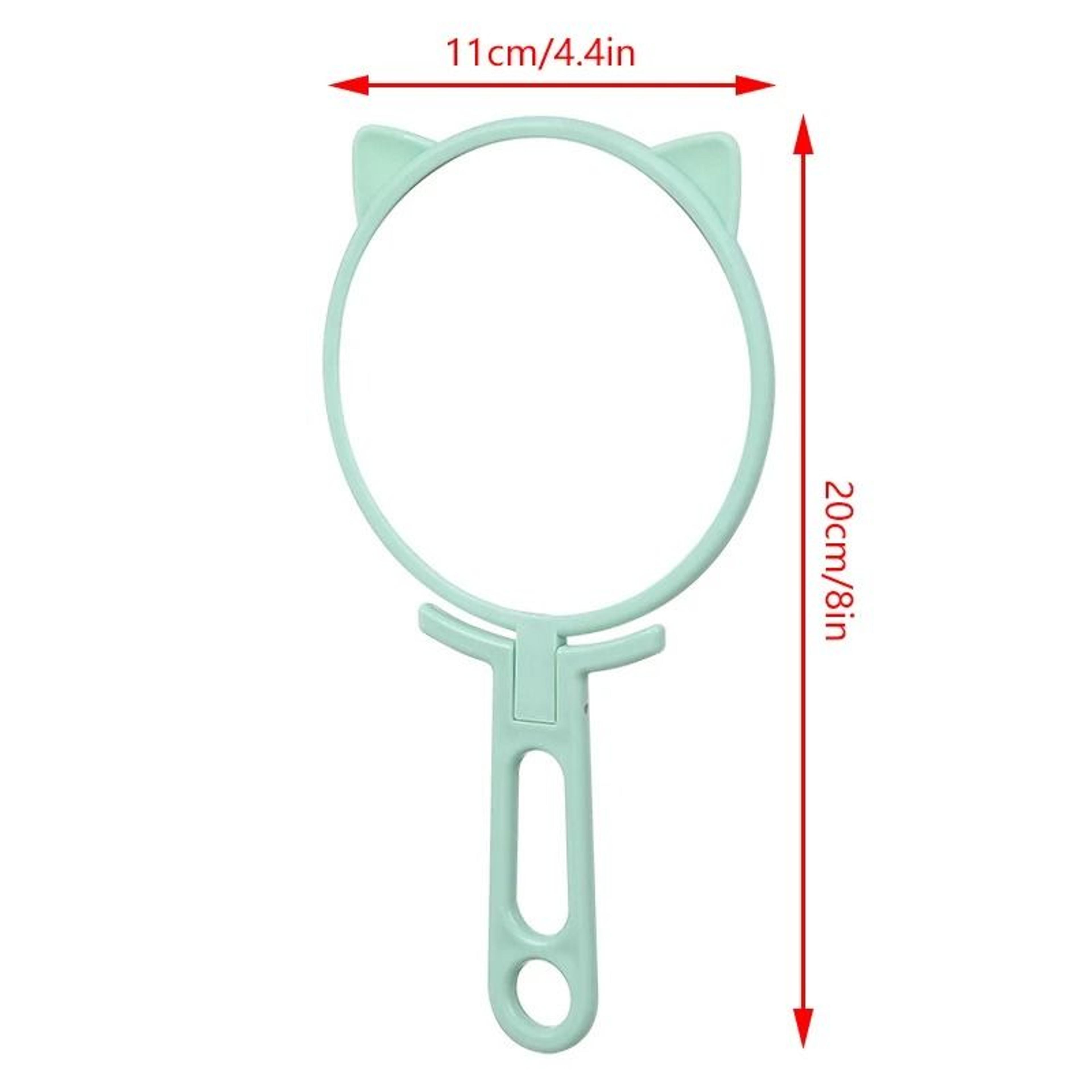 Professional Salon Hand Mirror Large Barber Hairdresser Mirror With Handle 8