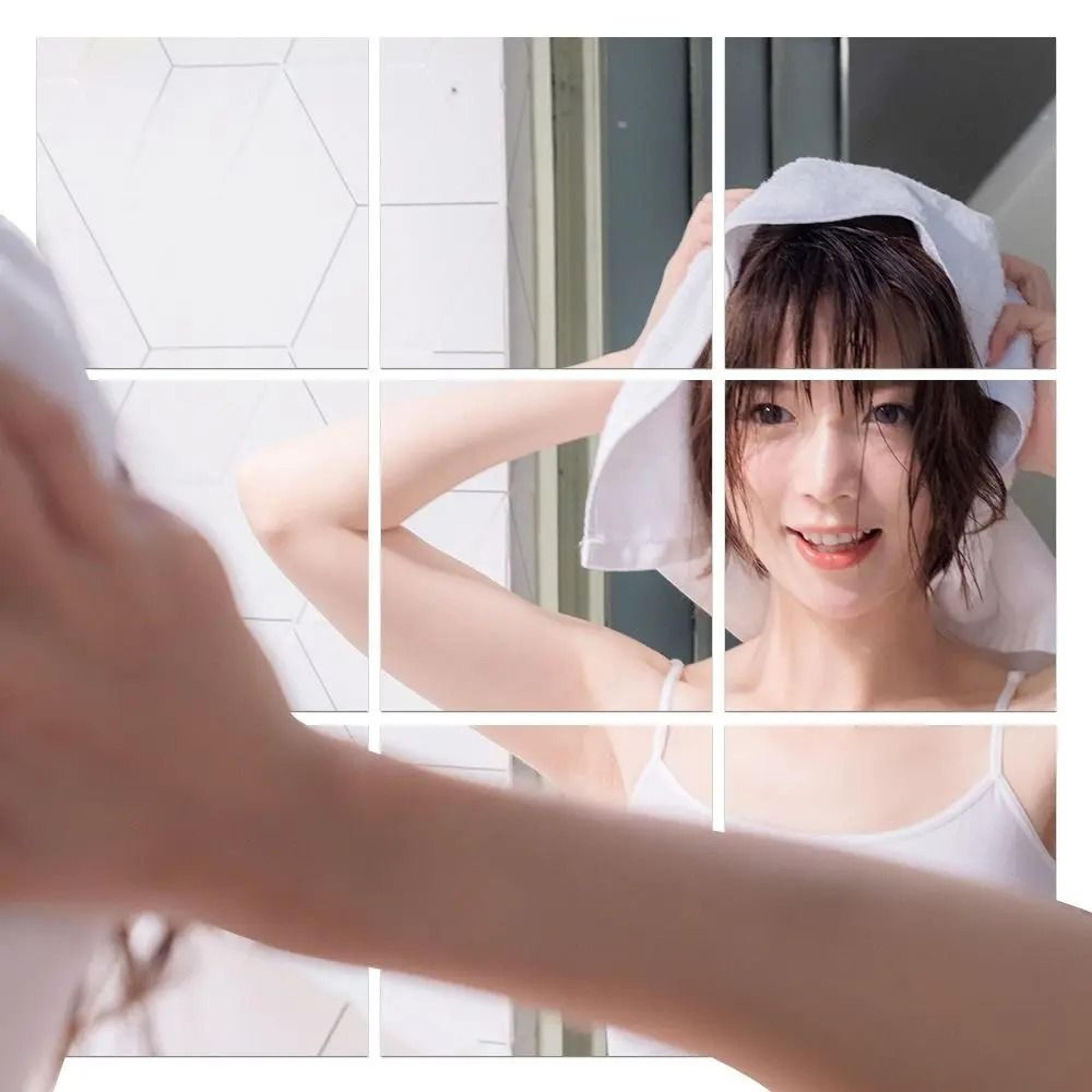 Flexible Mirror Sheets Cuttable Self Adhesive Non Glass Wall Mirrors 17
