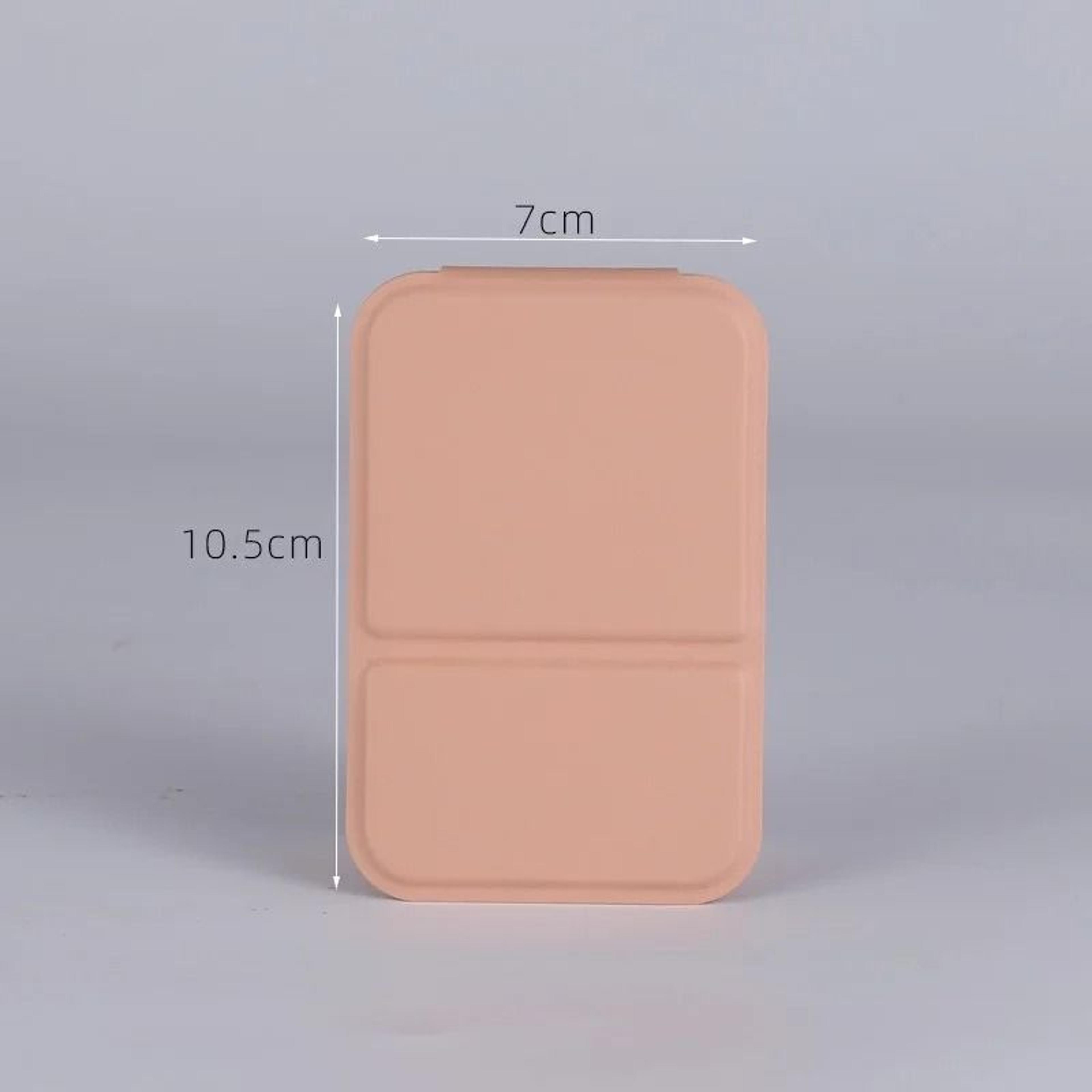 PU Leather Folding Makeup Mirror Portable Compact Travel Vanity Mirror 7