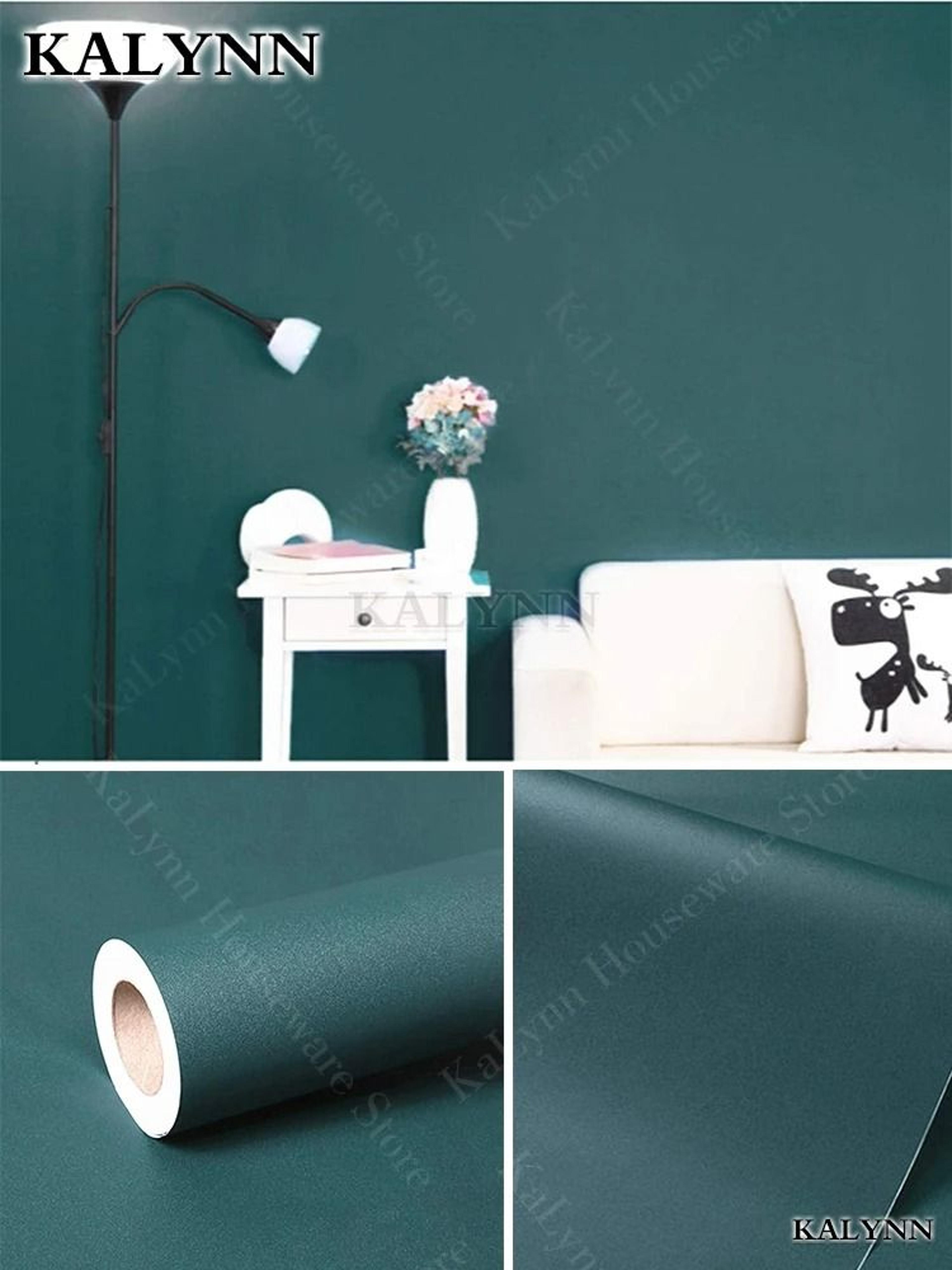 ColorEase Peel And Stick Wallpaper Solid Color Wallpaper Waterproof PVC Contact Paper 8