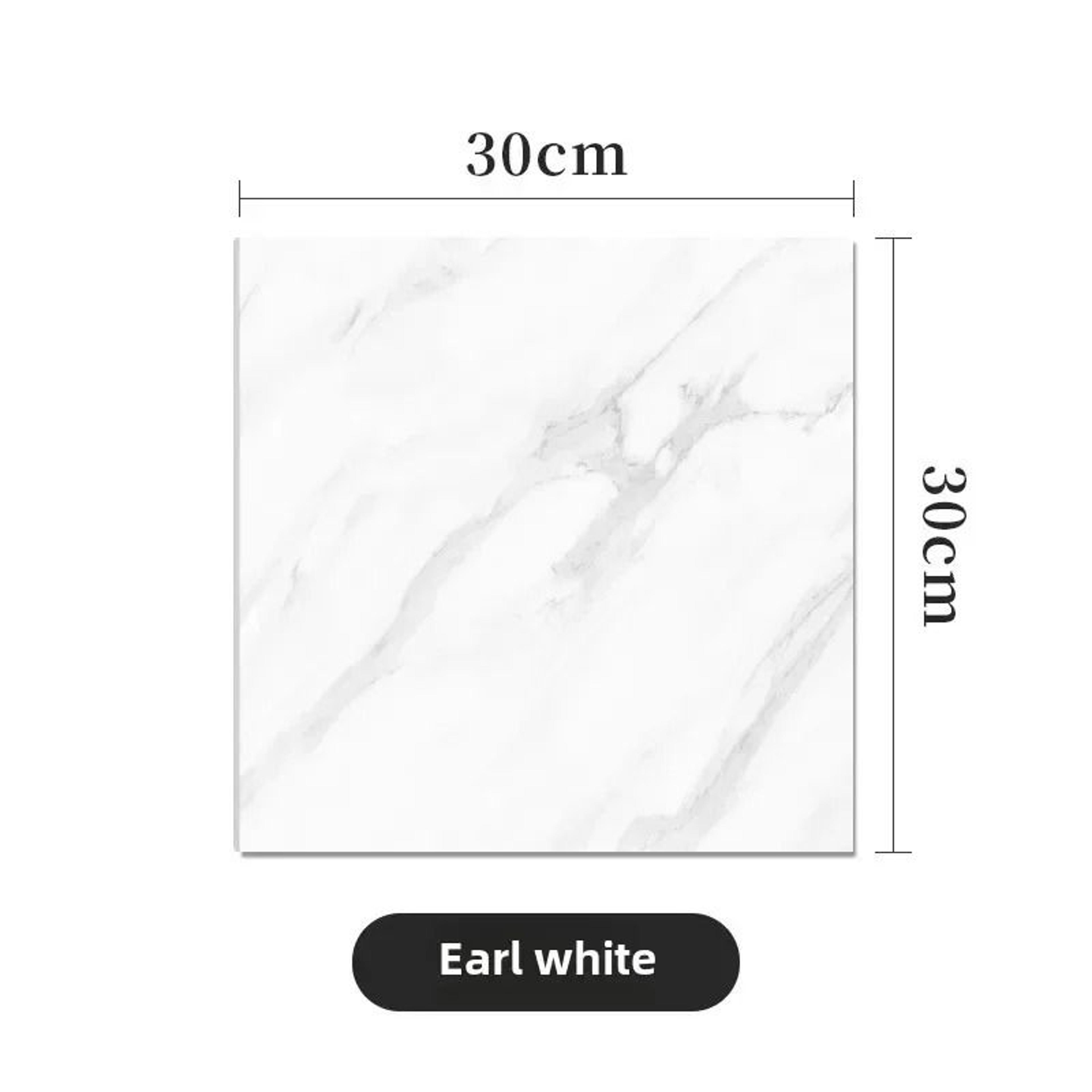 10 Piece Marble Look Peel And Stick Floor Tiles Thickened PVC Flooring 6