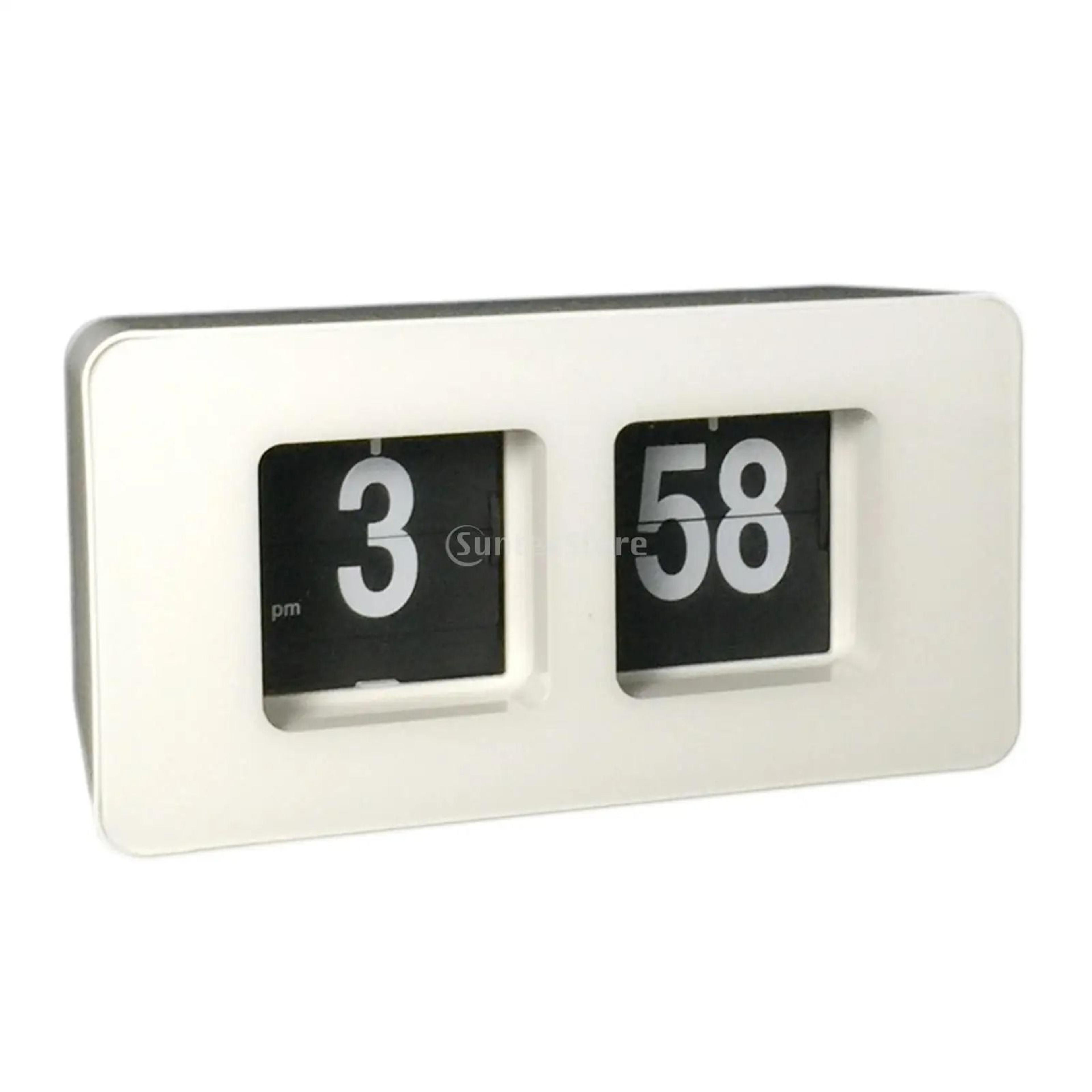 Retro Auto Flip Wall And Desk Clock With Large Display 3