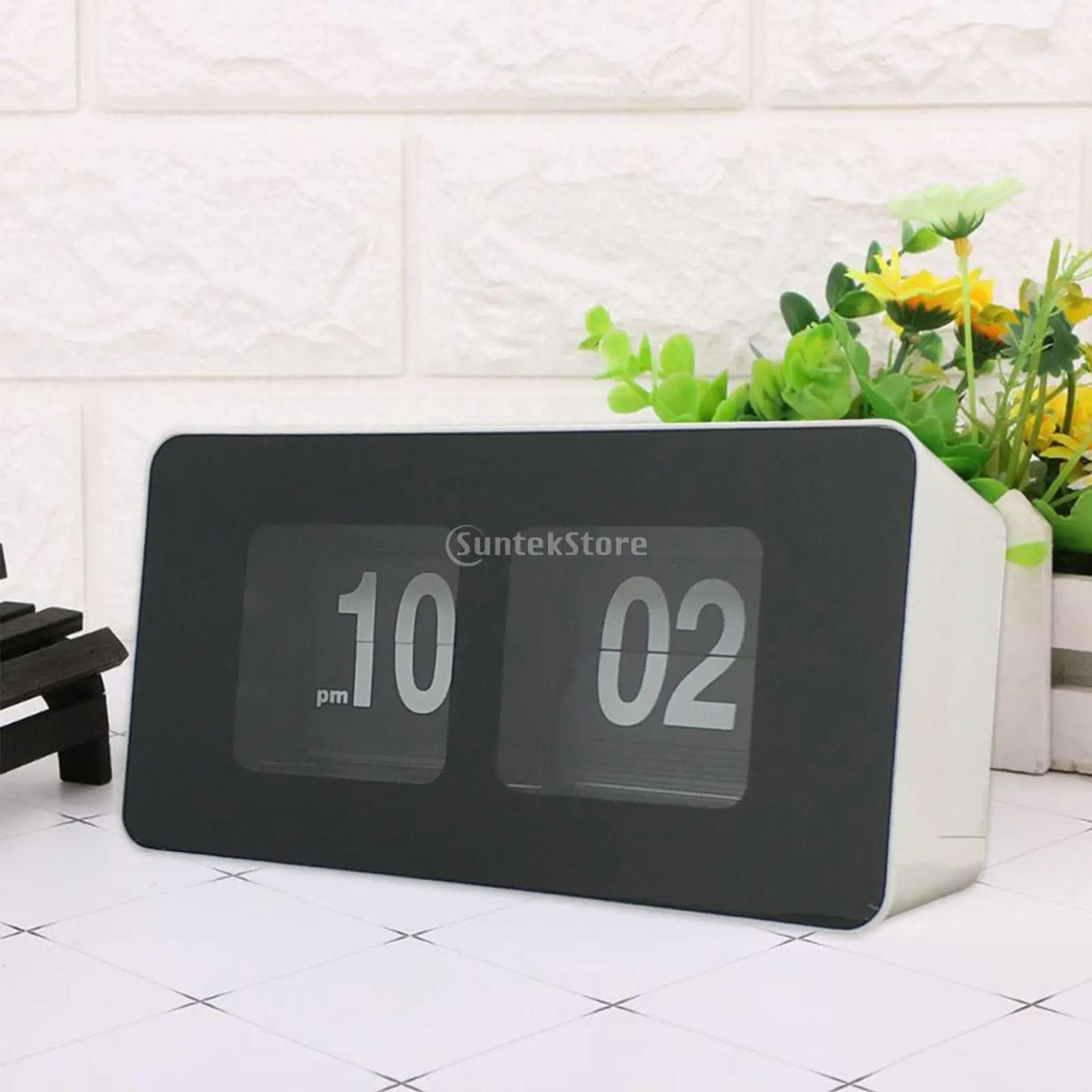 Retro Auto Flip Wall And Desk Clock With Large Display 7