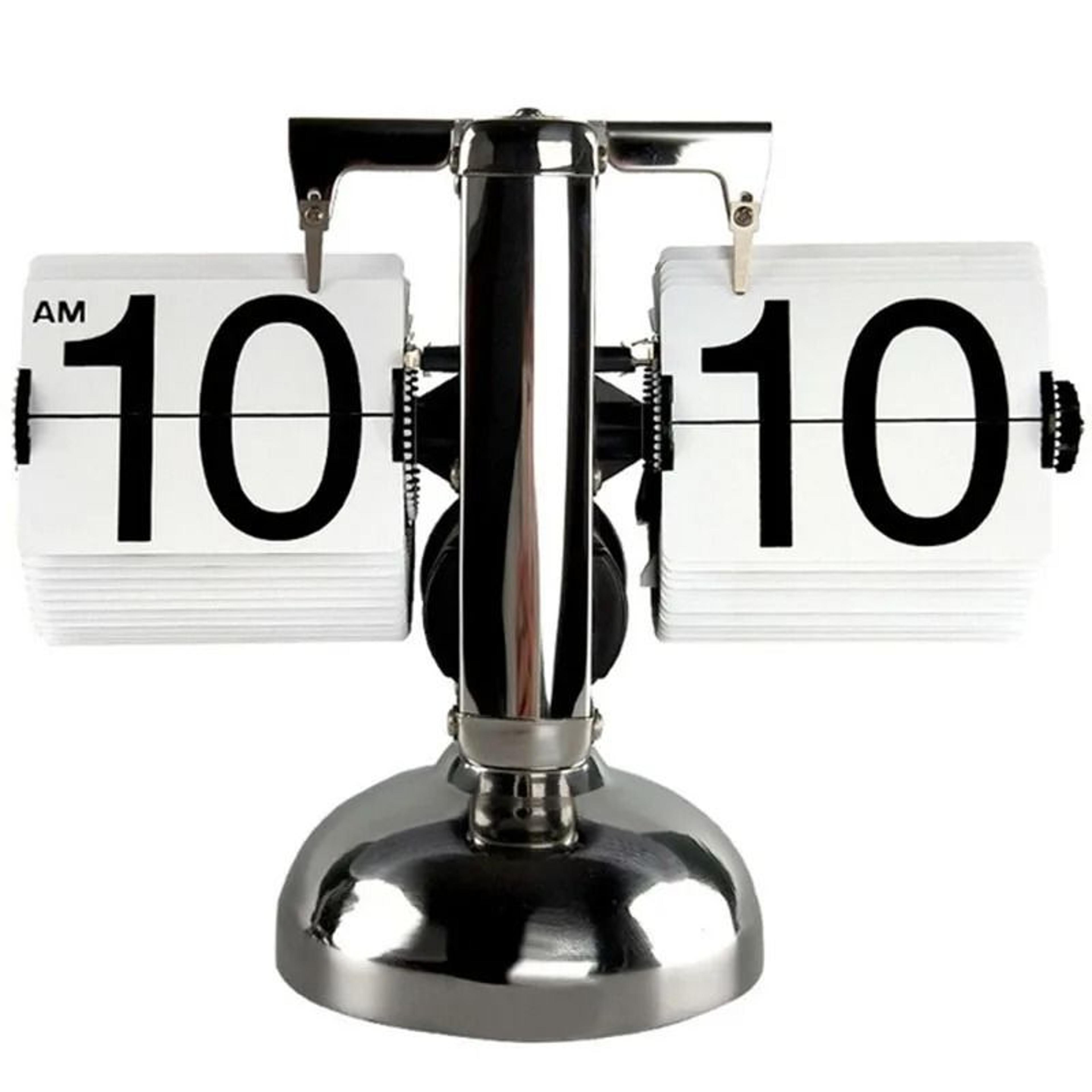 Modern Automatic Retro Flip Clock With 12H 24H Display 7