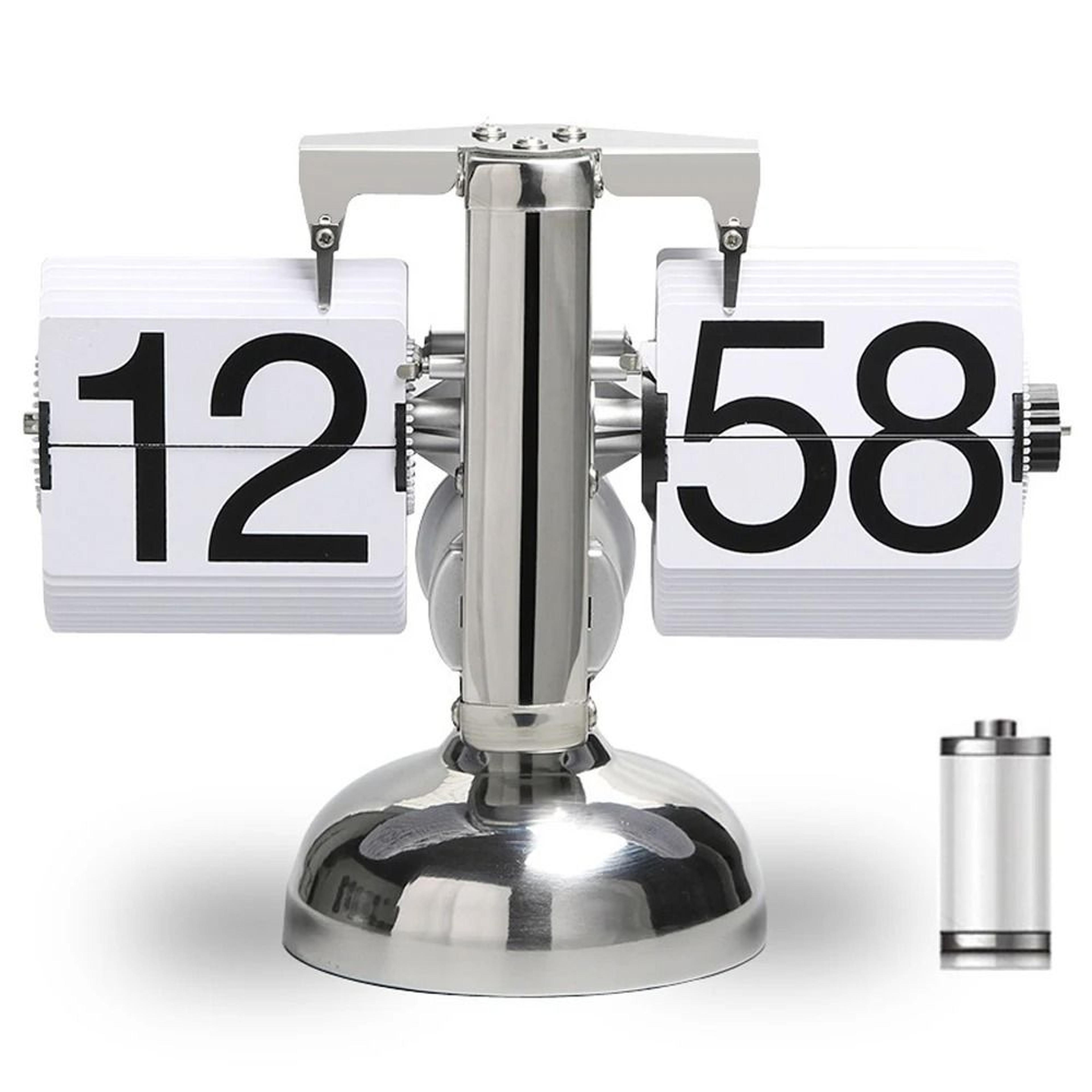Retro Automatic Flip Table Clock With Large Number Display 9