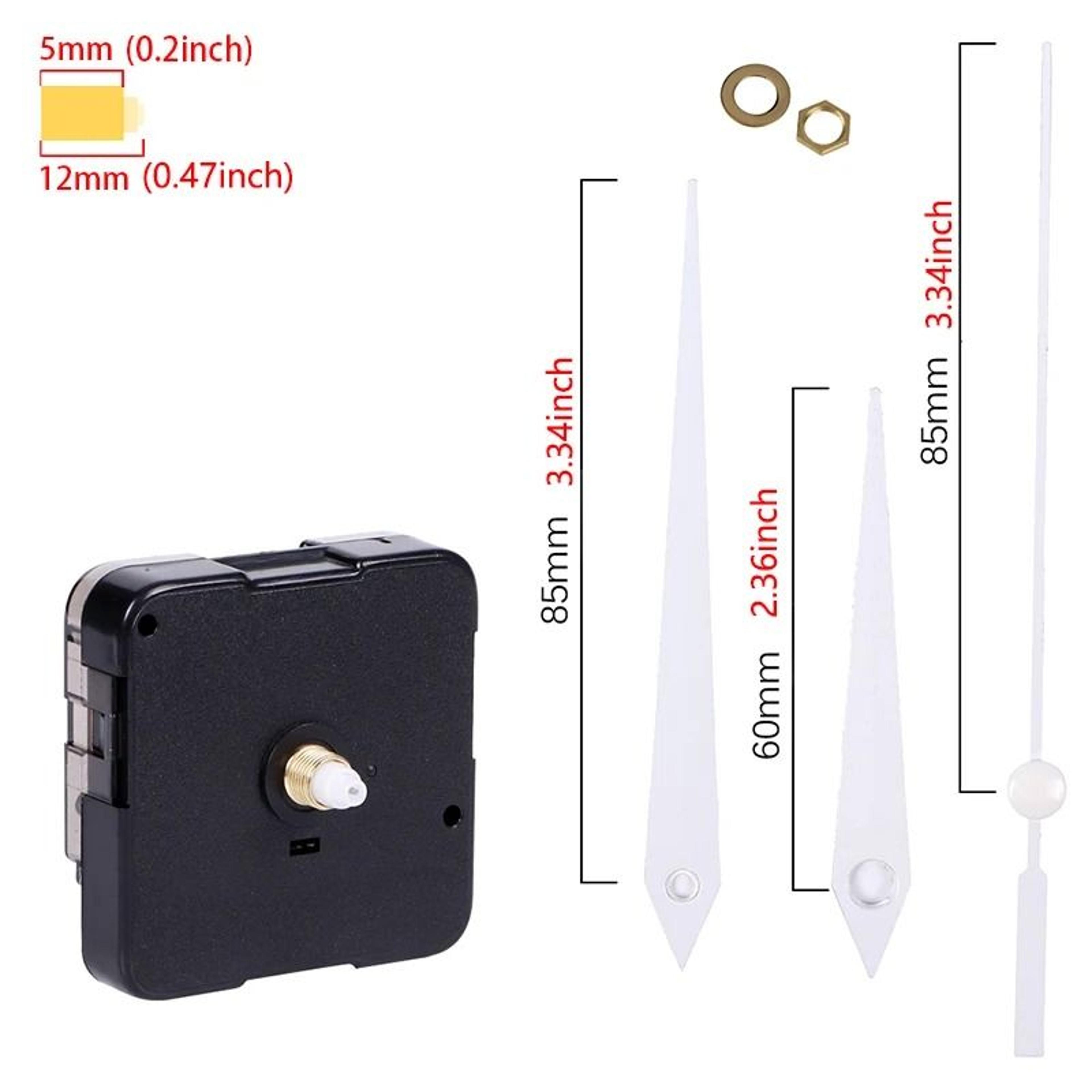 Long Shaft Silent Quartz Clock Movement With Hands 1