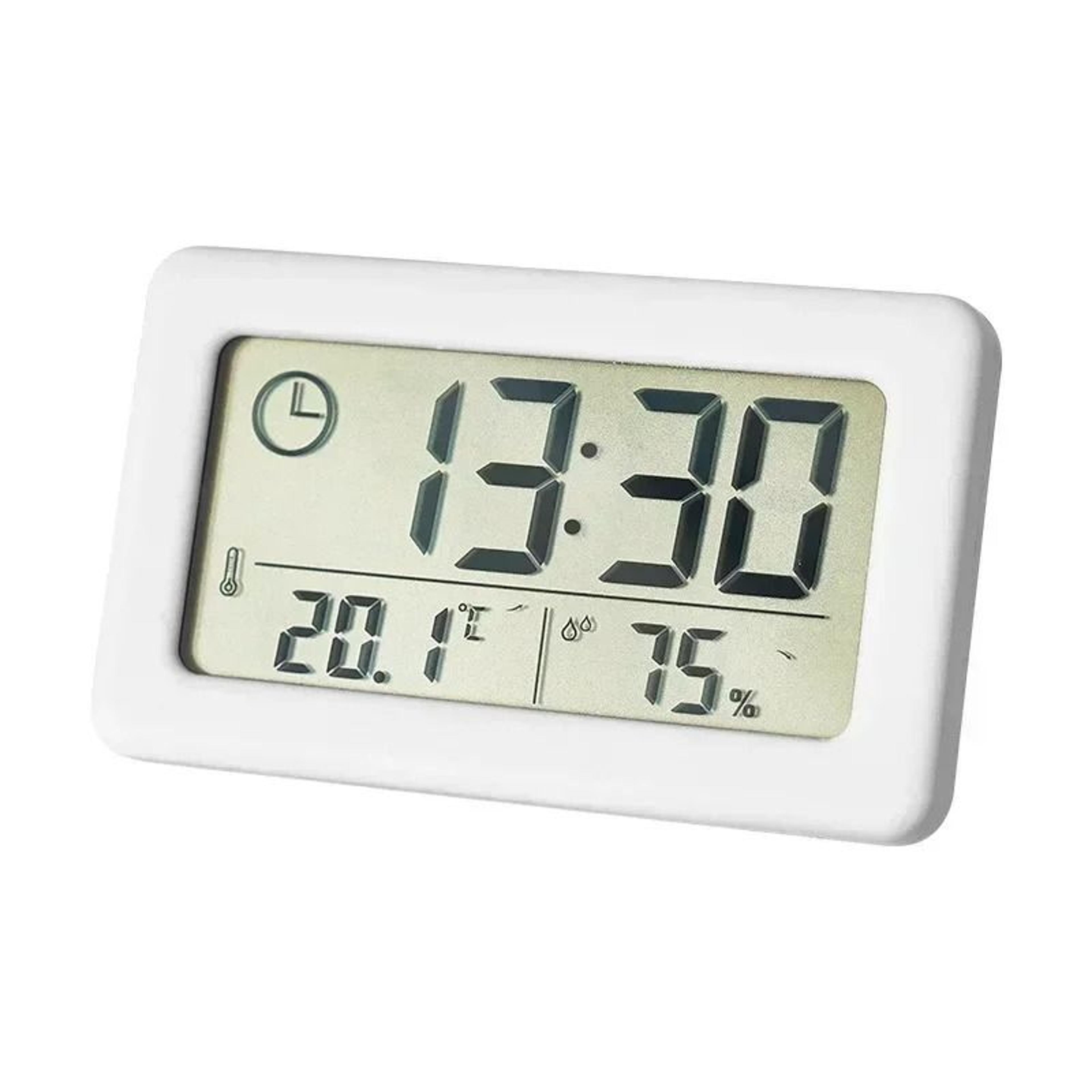 Mini Digital Hygrometer Clock With Temperature And Humidity Display 2