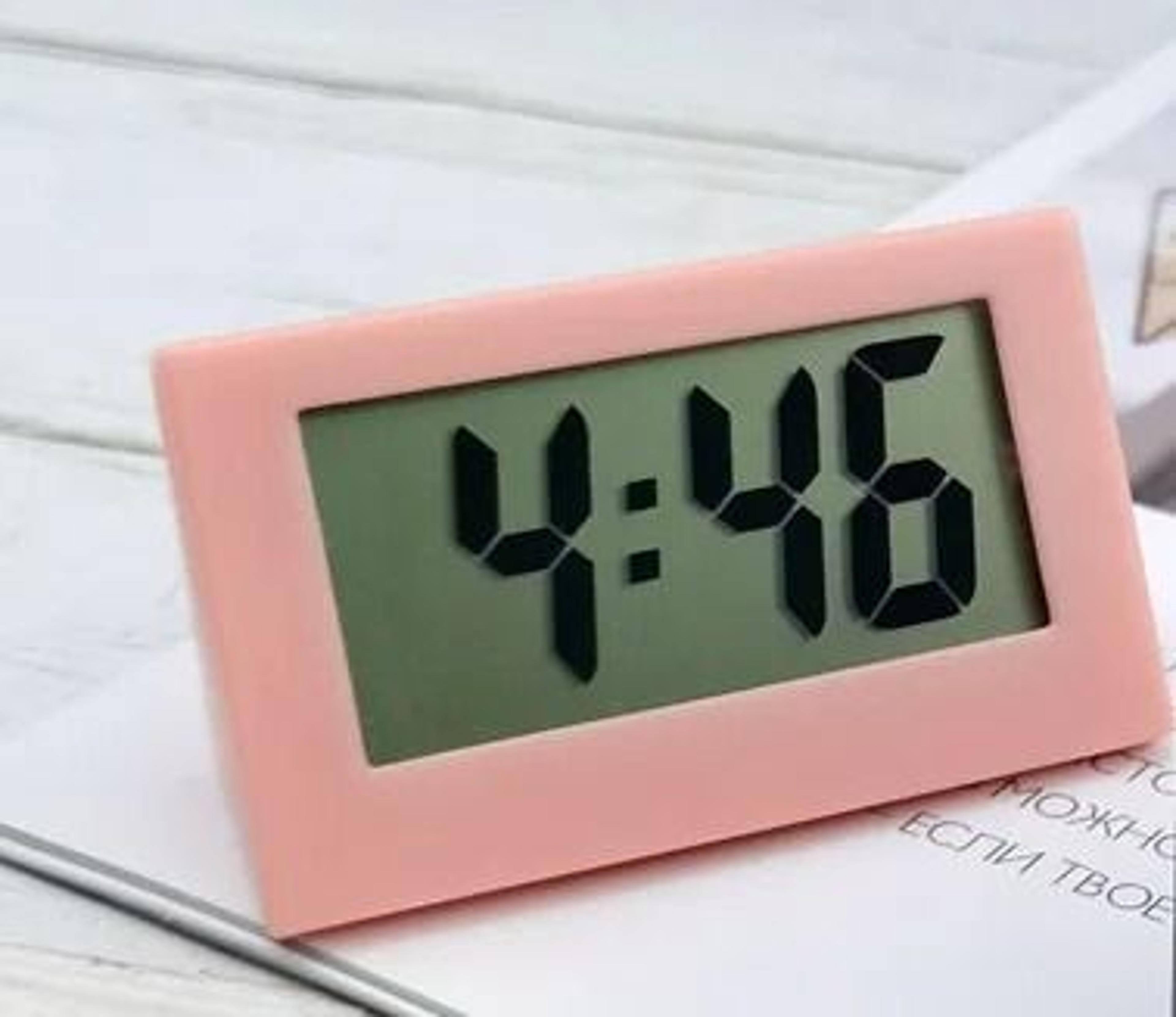 Mini Digital Hygrometer Clock With Temperature And Humidity Display 9