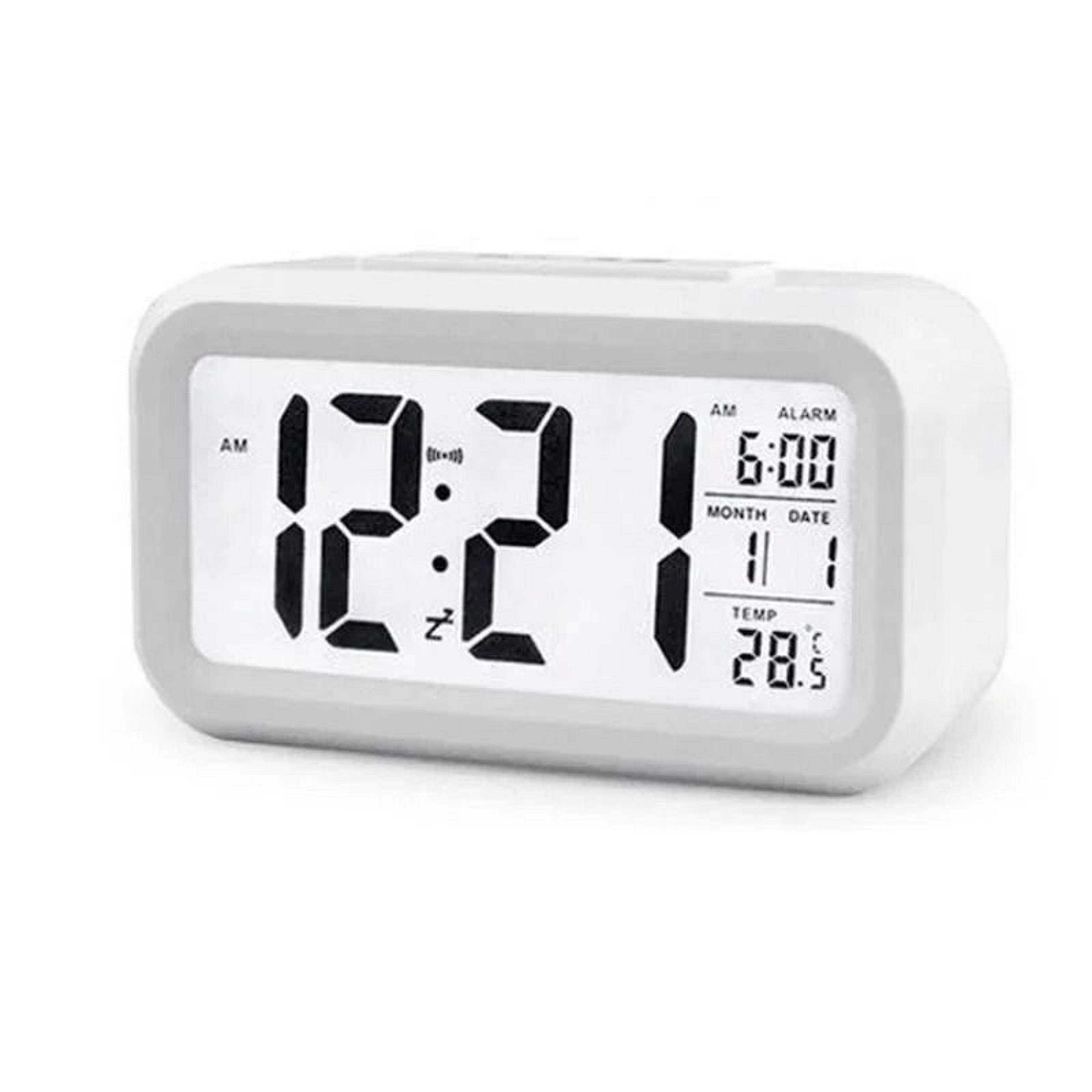 Multifunction Digital Alarm Clock With LCD Calendar And Temperature Display 10