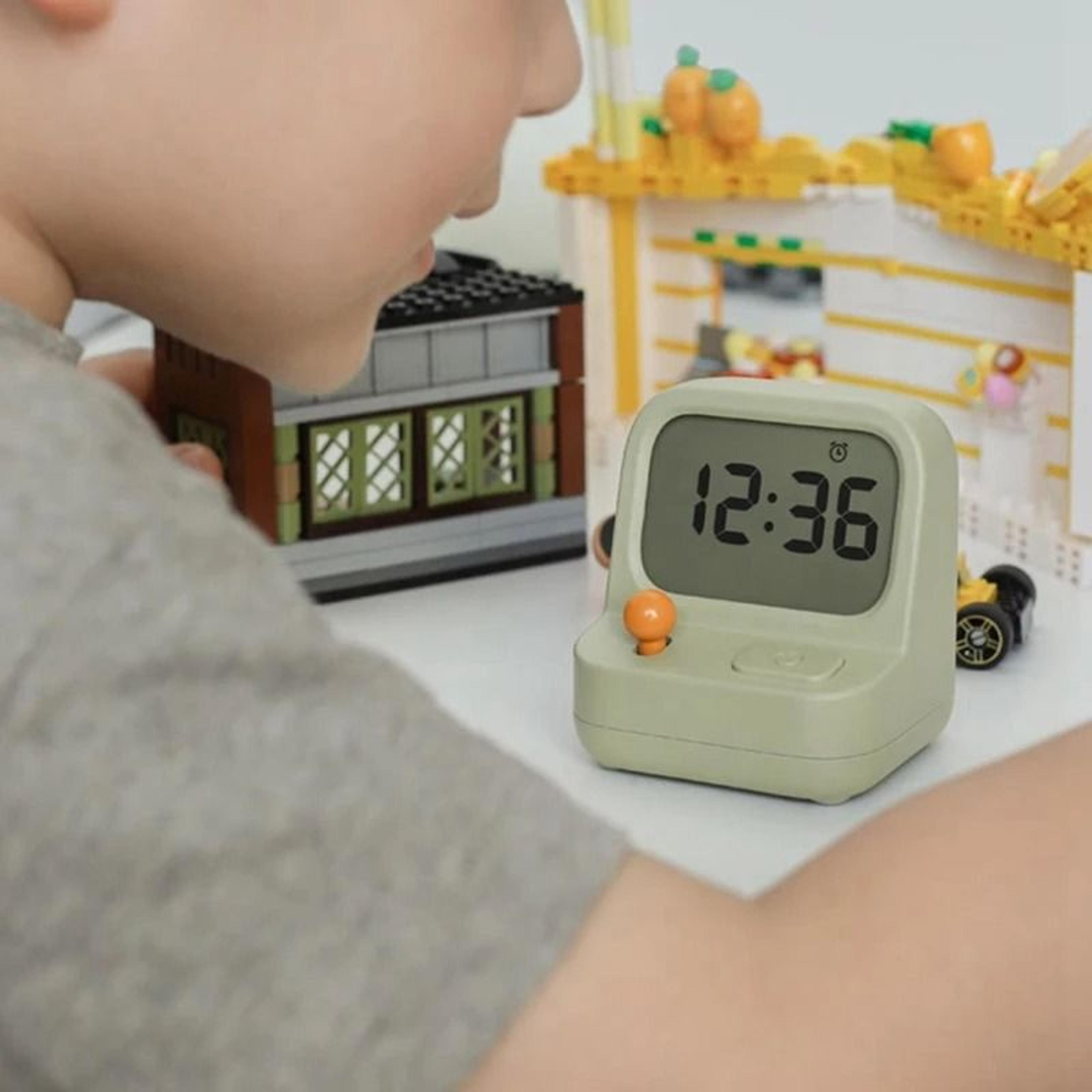 Retro Game Machine Alarm Clock With Countdown Timer And Snooze 4